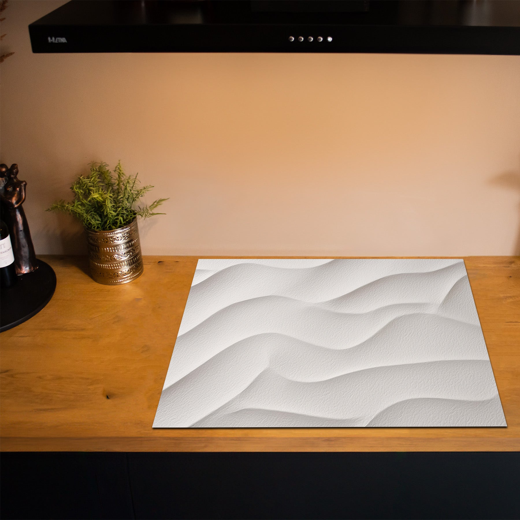 Inductiebeschermer - Minimal Texture - Serene Ril