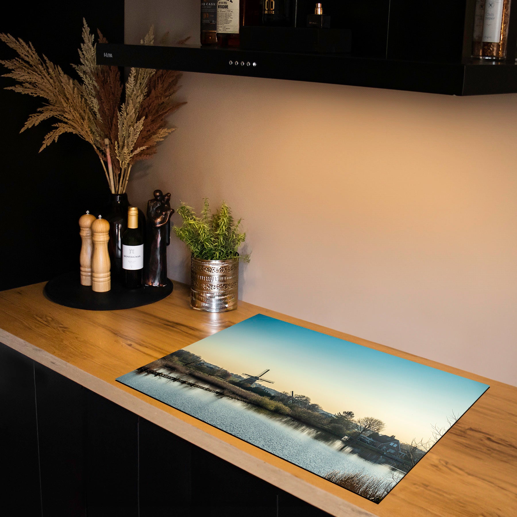 Inductiebeschermer - Skyline - Hollands Licht