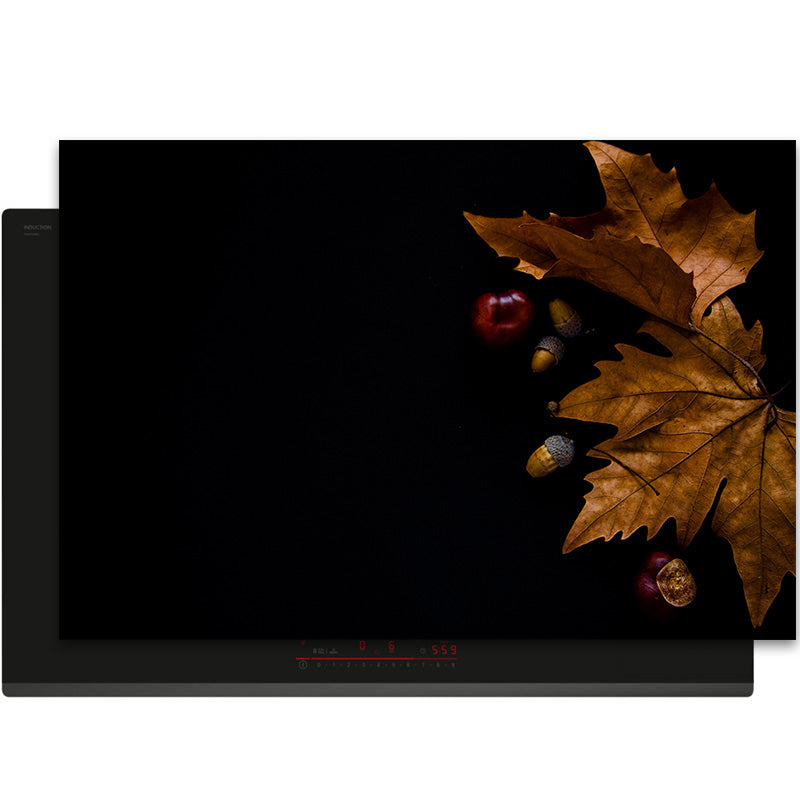 Inductiebeschermer - Herfst - Eikels & Kastanjes