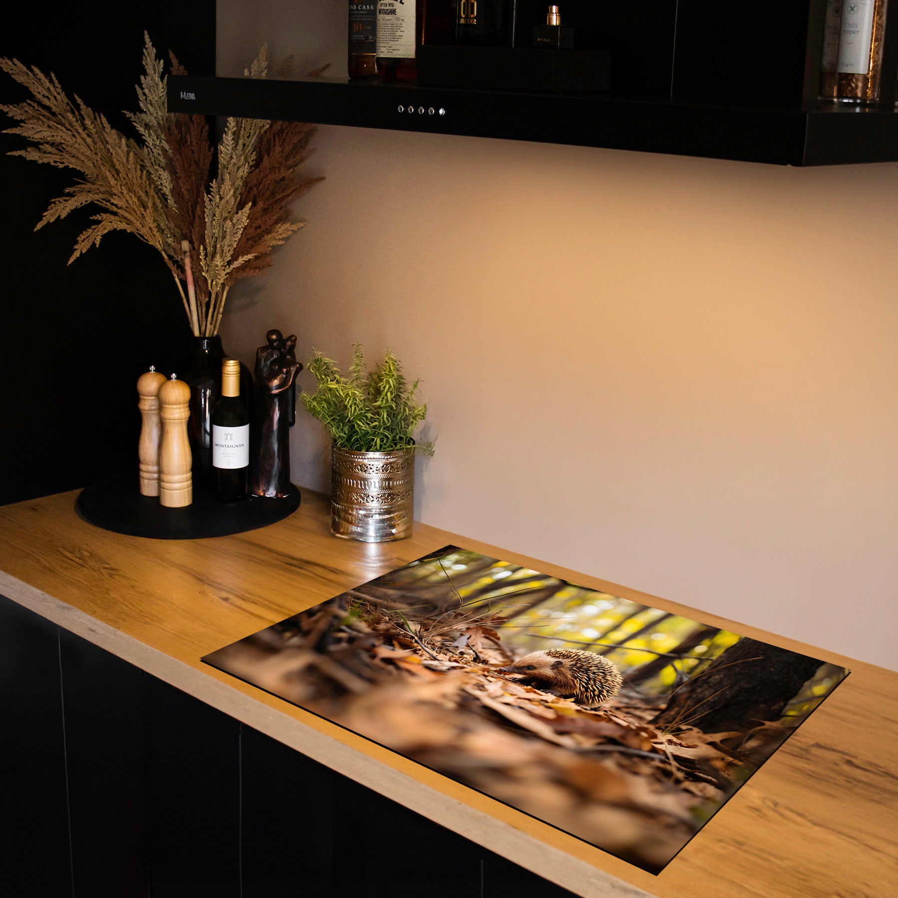 Inductiebeschermer - Herfst - Bosbewoner