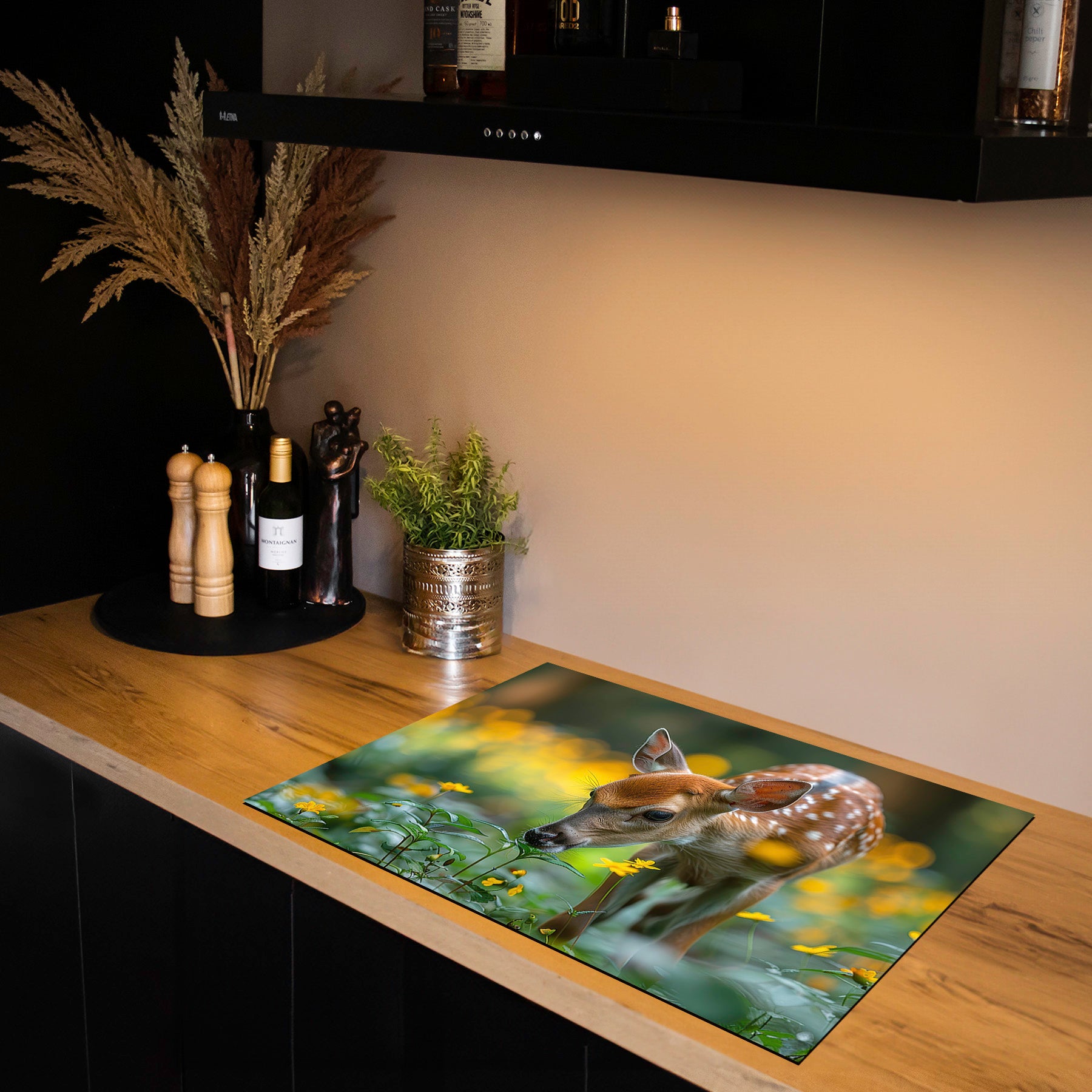 Inductiebeschermer - Herfst - Lente van het Bos