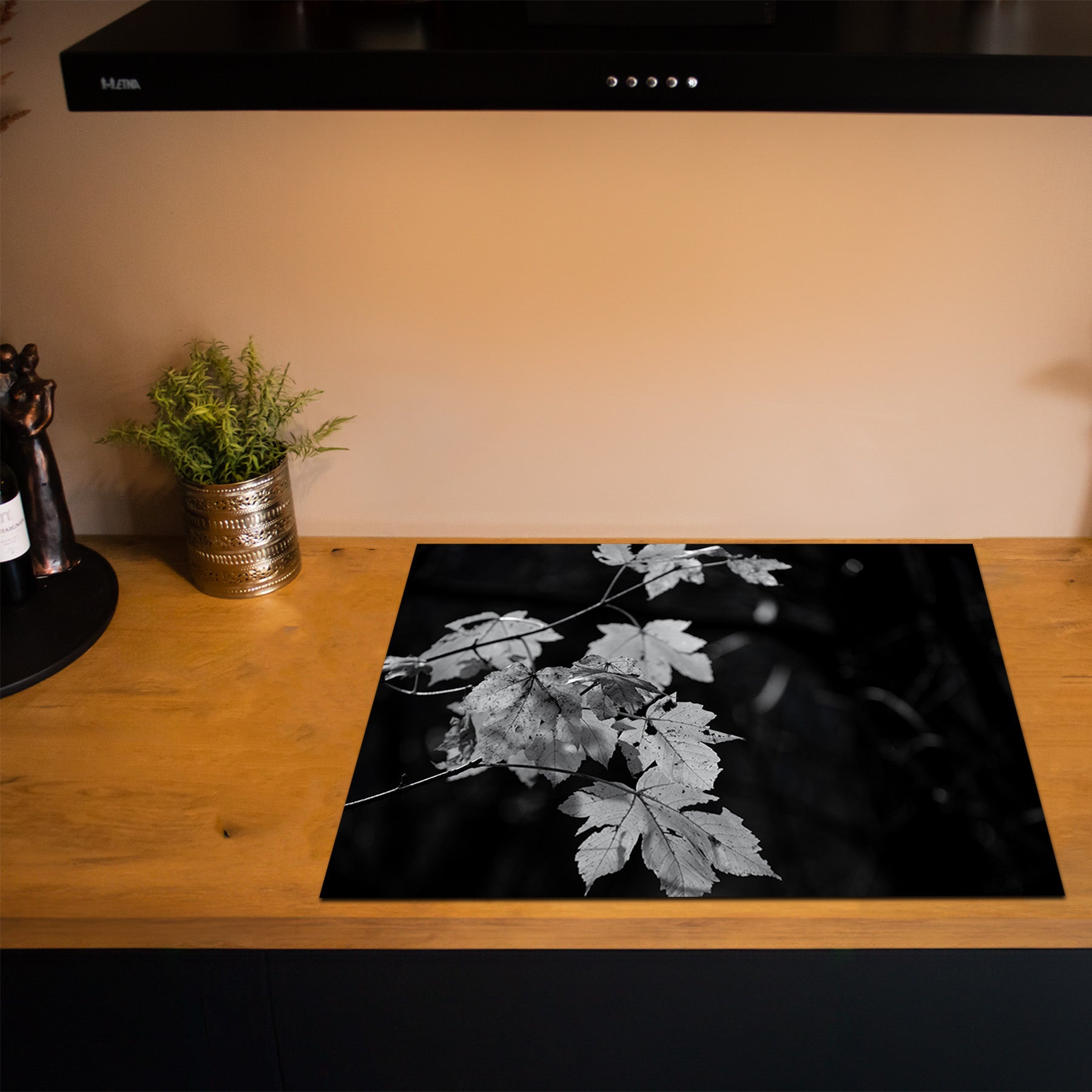 Inductiebeschermer - Herfst - Zilveren Stilte