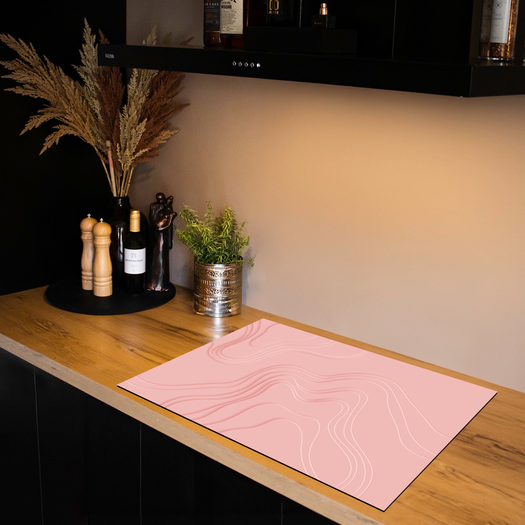 Inductiebeschermer - Minimal Texture - Blos Contour