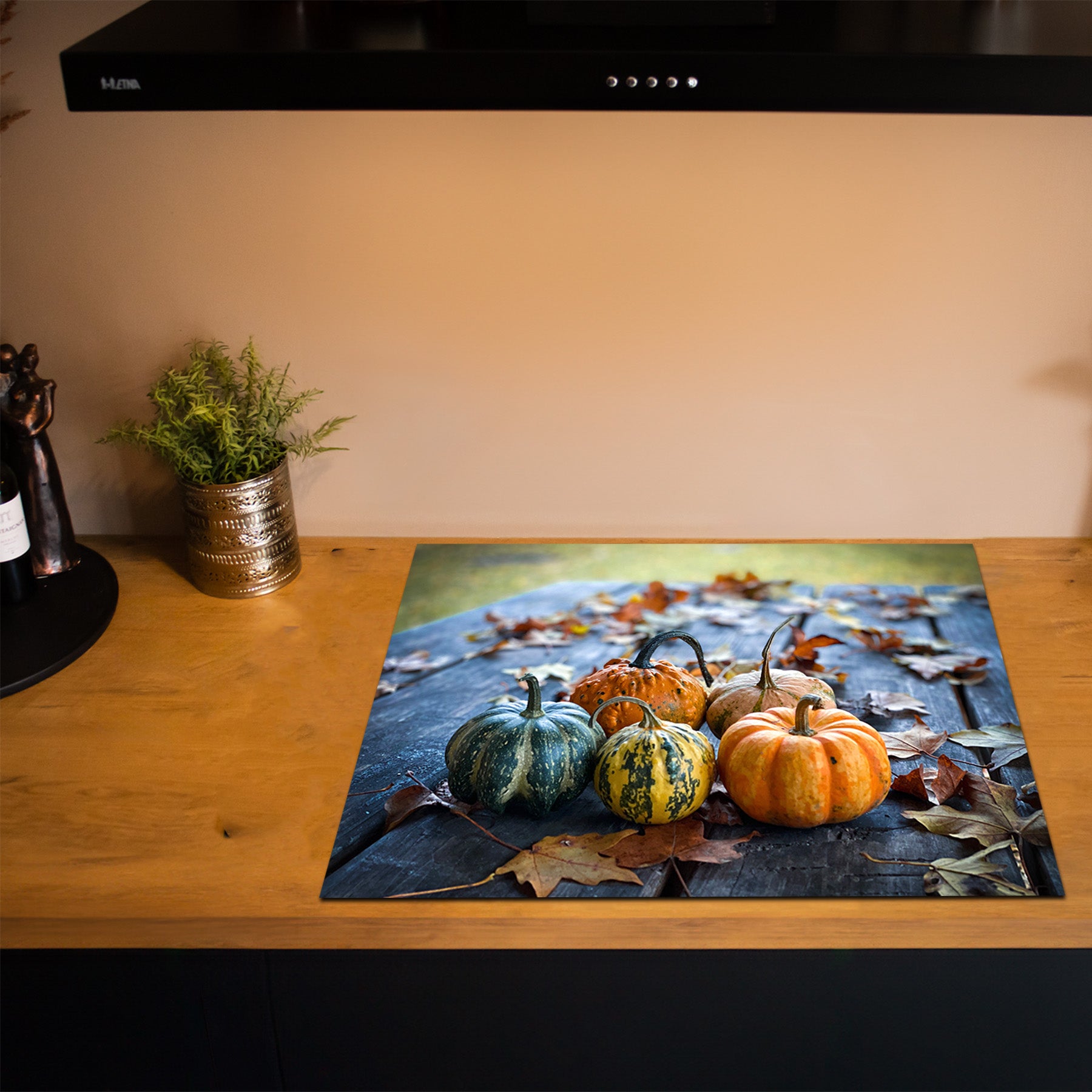 Inductiebeschermer - Herfst - Pompoenfeest