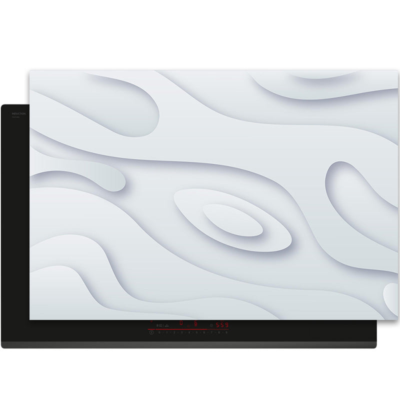 Inductiebeschermer - Minimal Texture - Arctische Vorm