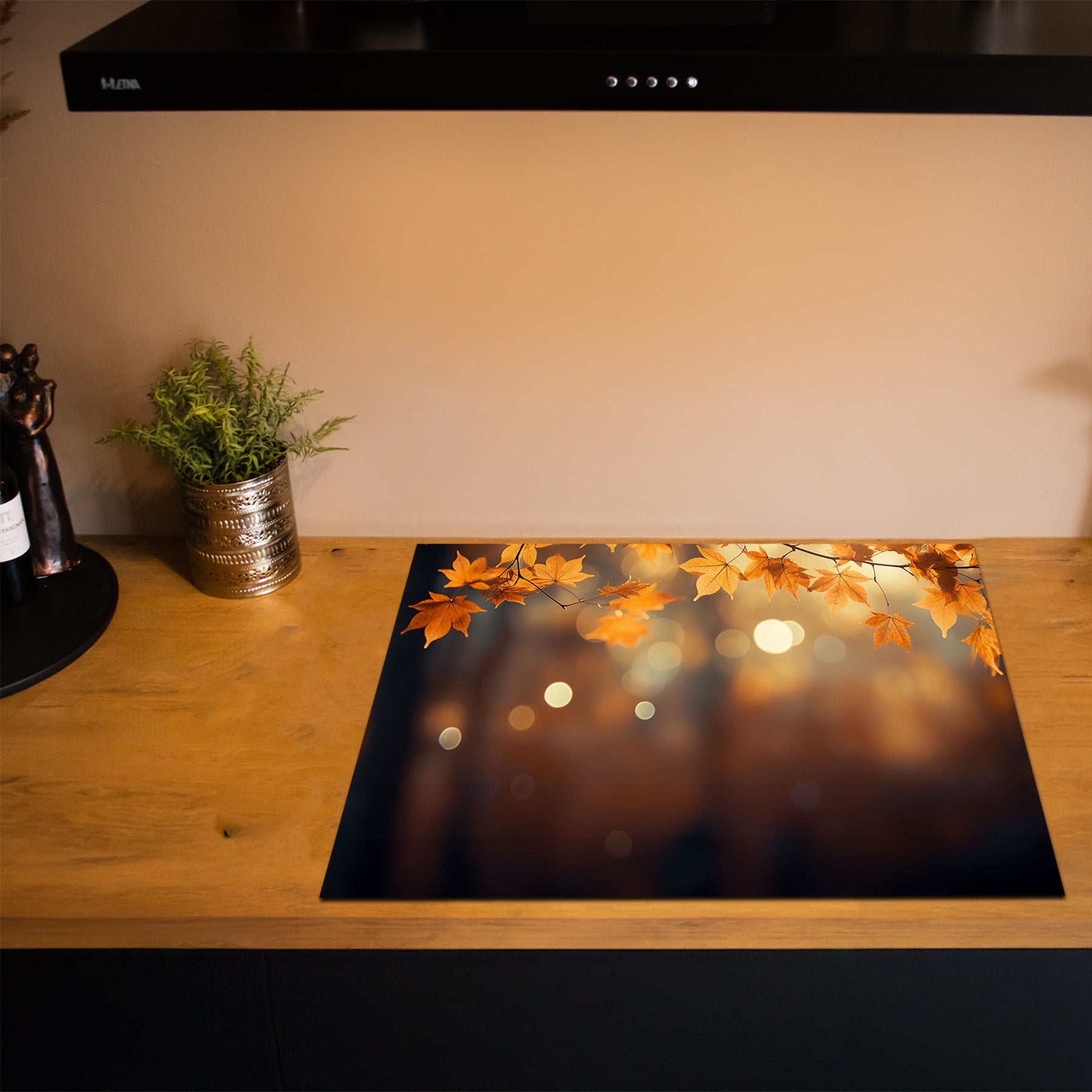 Inductiebeschermer - Herfst - Dansende Bladeren