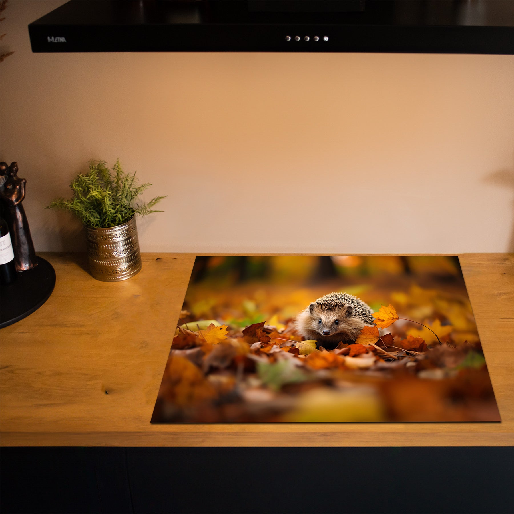 Inductiebeschermer - Herfst - Herfstspoor