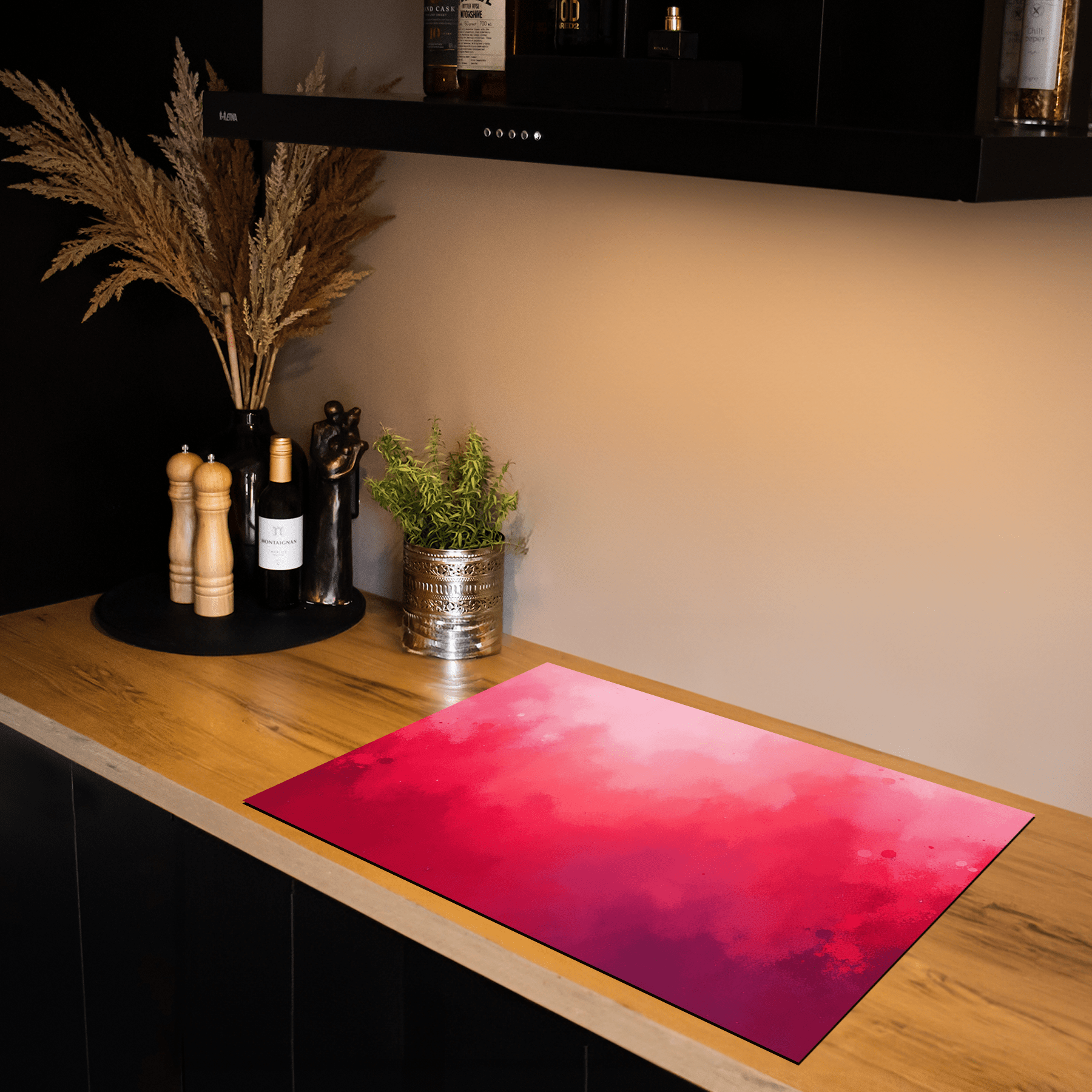 Inductiebeschermer - Colorfield - Coral Bloom - Inductiebeschermer