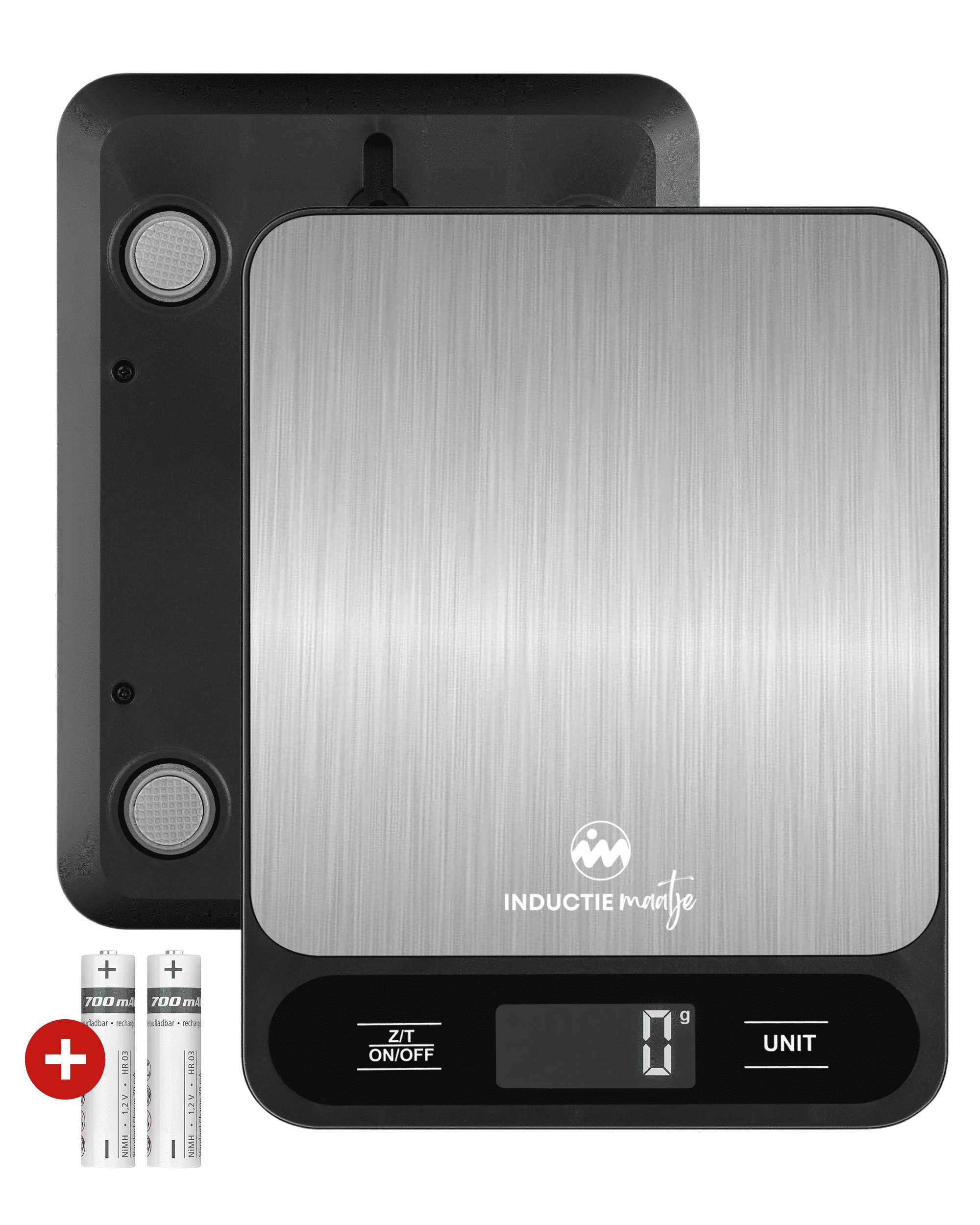 Keukenweegschaal digitaal - Precisie Weegschaal – 1 gram tot 15kg - Tarra functie – Inclusief batterijen