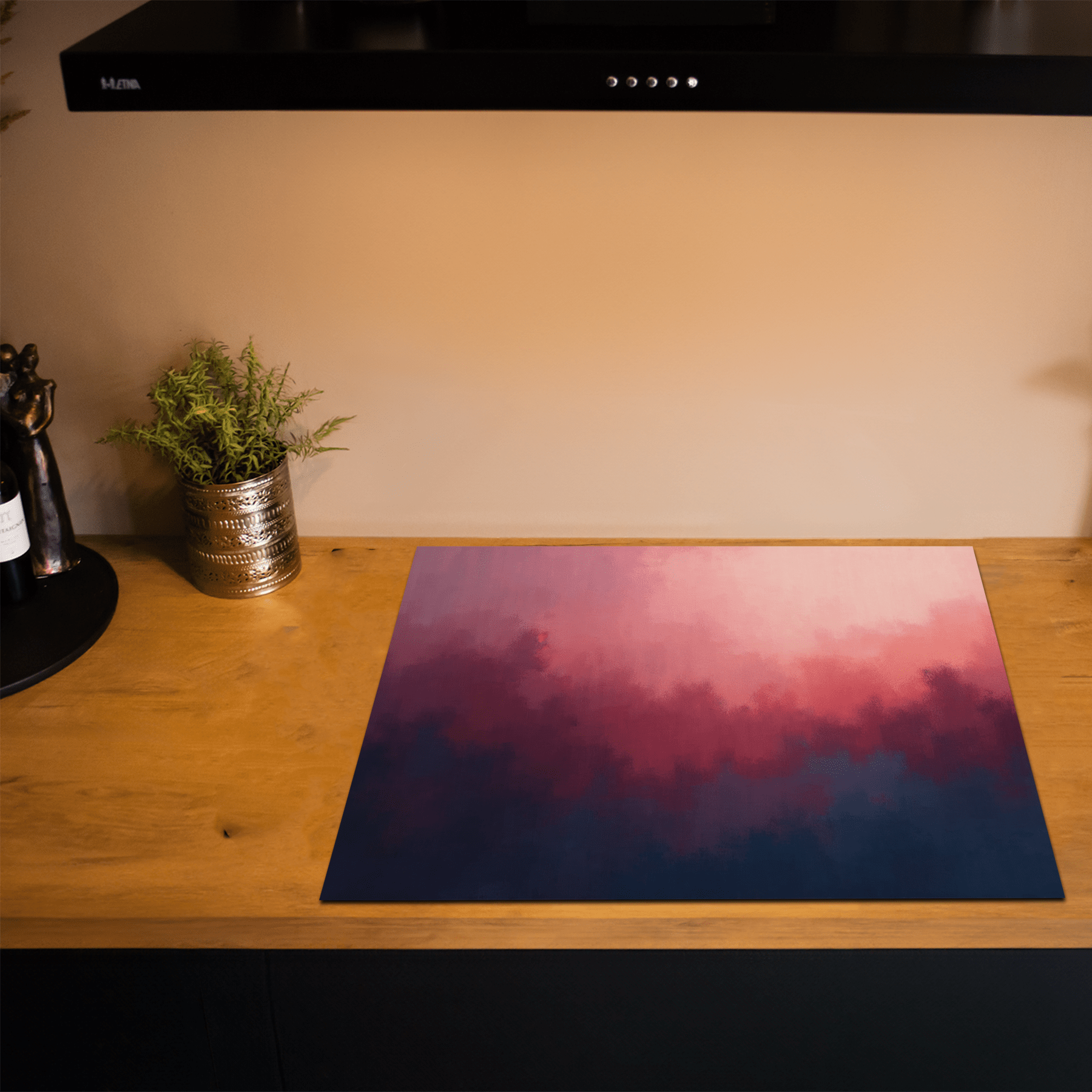 Inductiebeschermer - Colorfield - Dusky Bloom - Inductiebeschermer