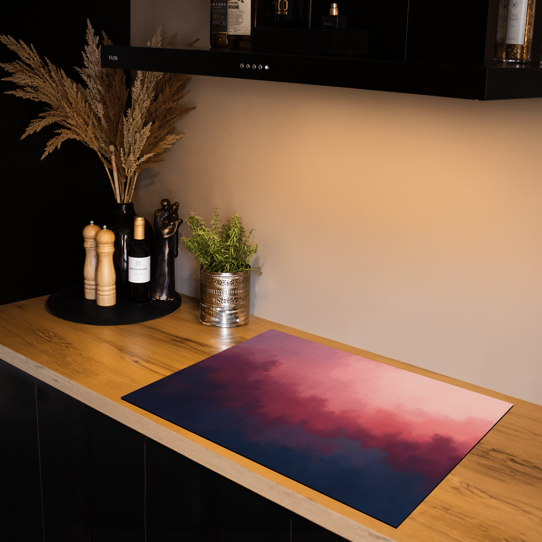 Inductiebeschermer - Colorfield - Dusky Bloom - Inductiebeschermer