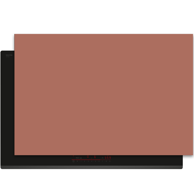 Inductiebeschermer - Effen - Aardetinten - Terra Cotta - Inductie Maatje