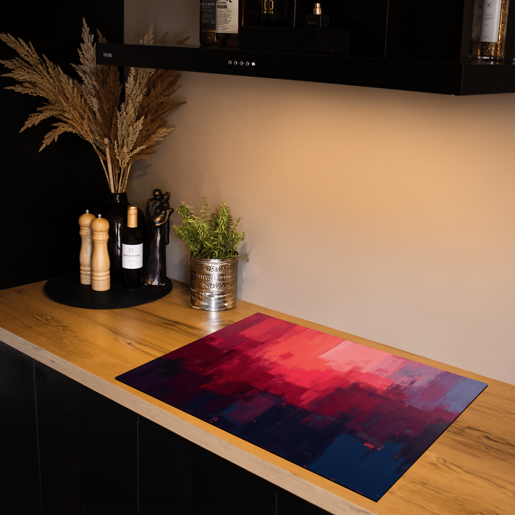 Inductiebeschermer - Colorfield - Molten Depths - Inductiebeschermer