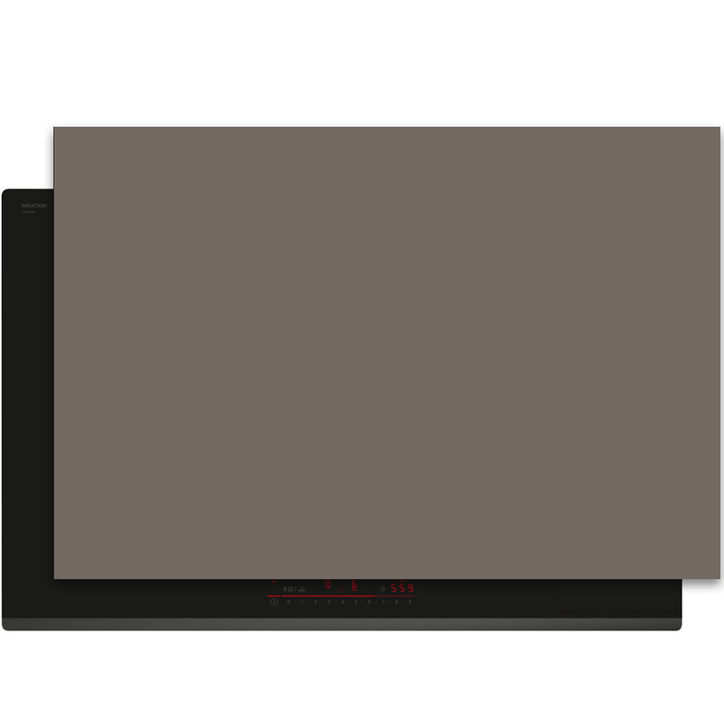 Inductiebeschermer - Effen - Aardetinten - Taupe - Inductie Maatje