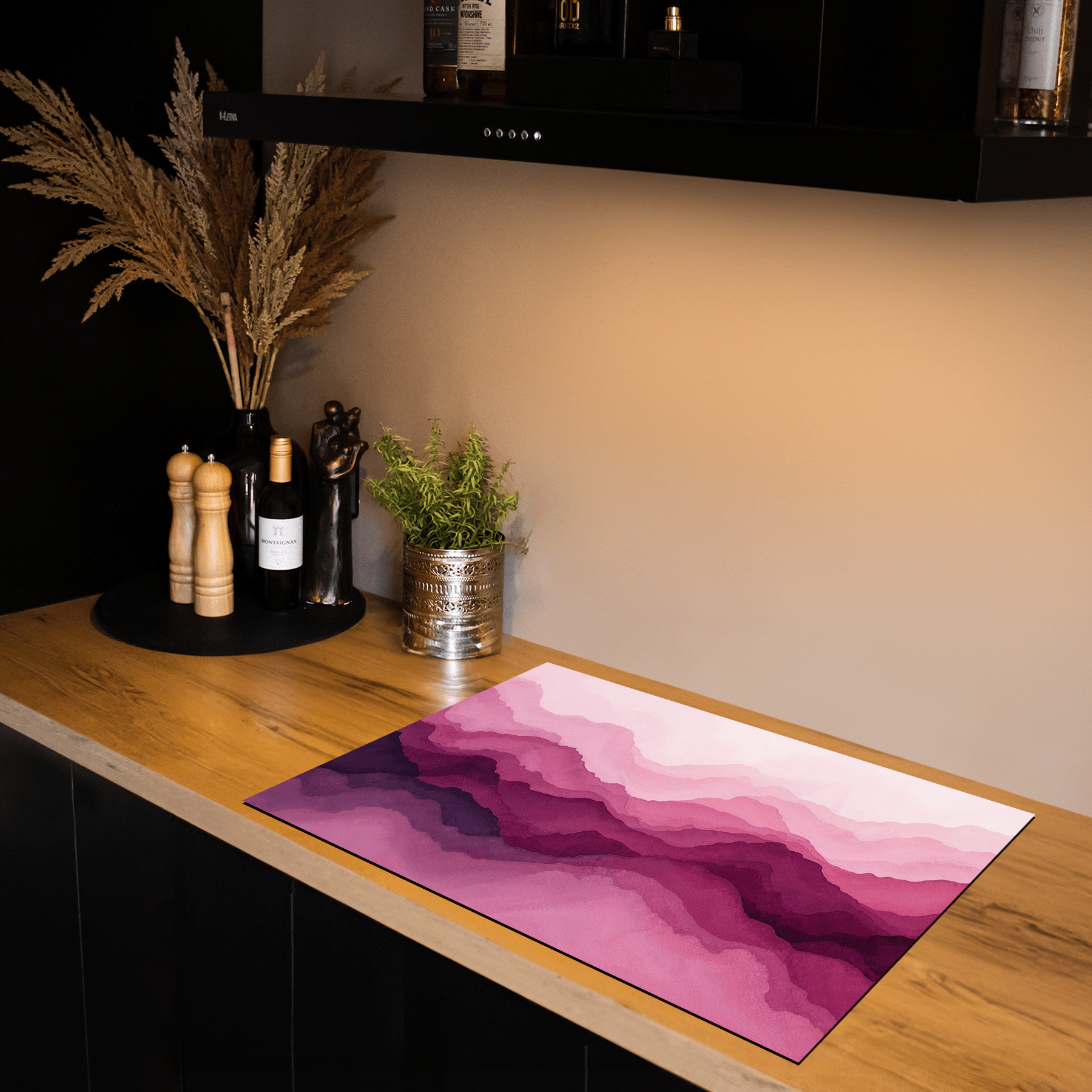 Inductiebeschermer - Colorfield - Berry Dusk - Inductiebeschermer