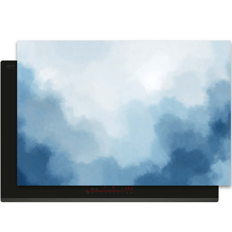 Inductiebeschermer - Colorfield - Cloud Whisper - Inductiebeschermer