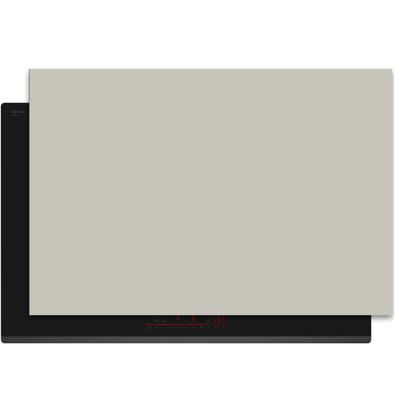 Inductiebeschermer - Effen - Aardetinten - Taupe - Inductie Maatje