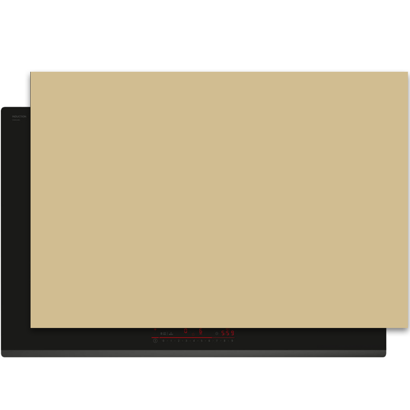 Inductiebeschermer - Effen - Aardetinten - Licht Beige - Inductie Maatje