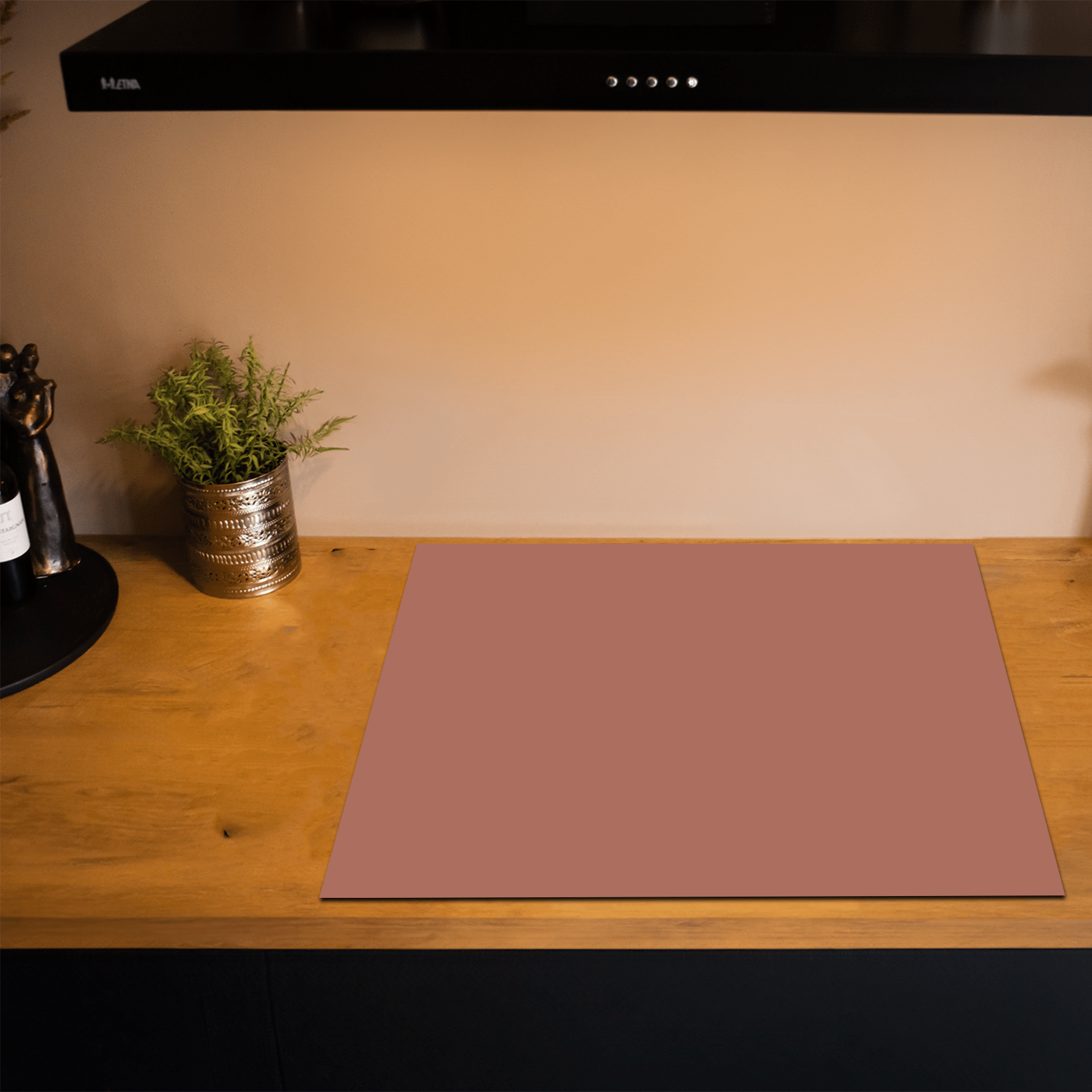 Inductiebeschermer - Effen - Aardetinten - Terra Cotta - Inductie Maatje