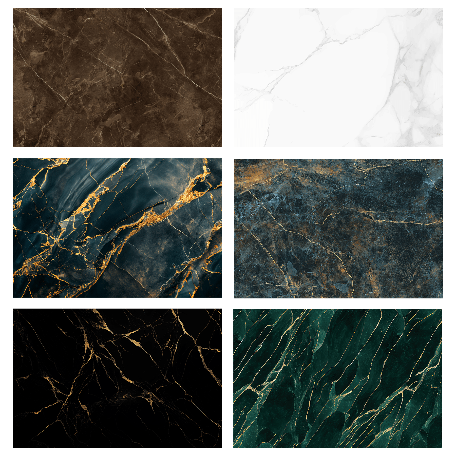 Inductie beschermmat marmer thema