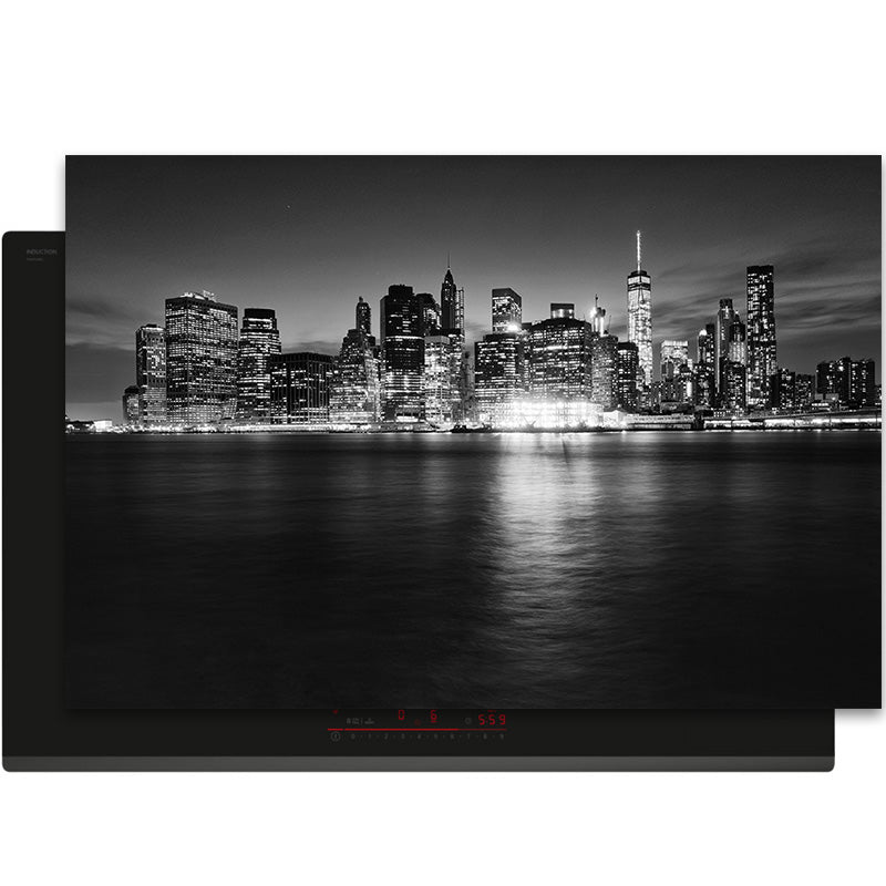 Inductiebeschermer - Skyline - Stedelijke Reflectie