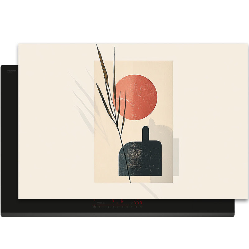 Inductiebeschermer - Japandi - Serene Balance