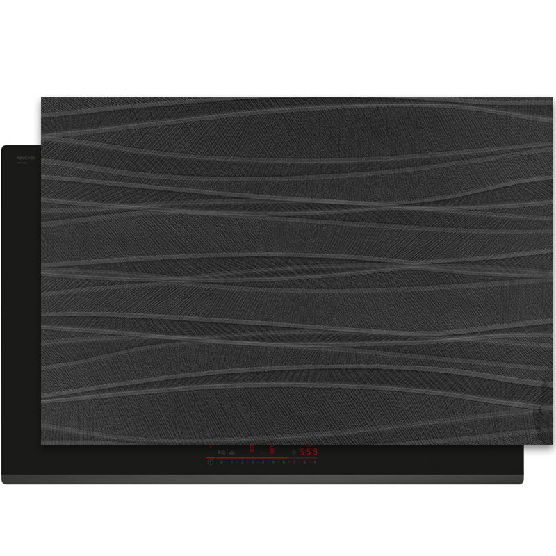 Inductiebeschermer - Minimal Texture - Grafiet Weving