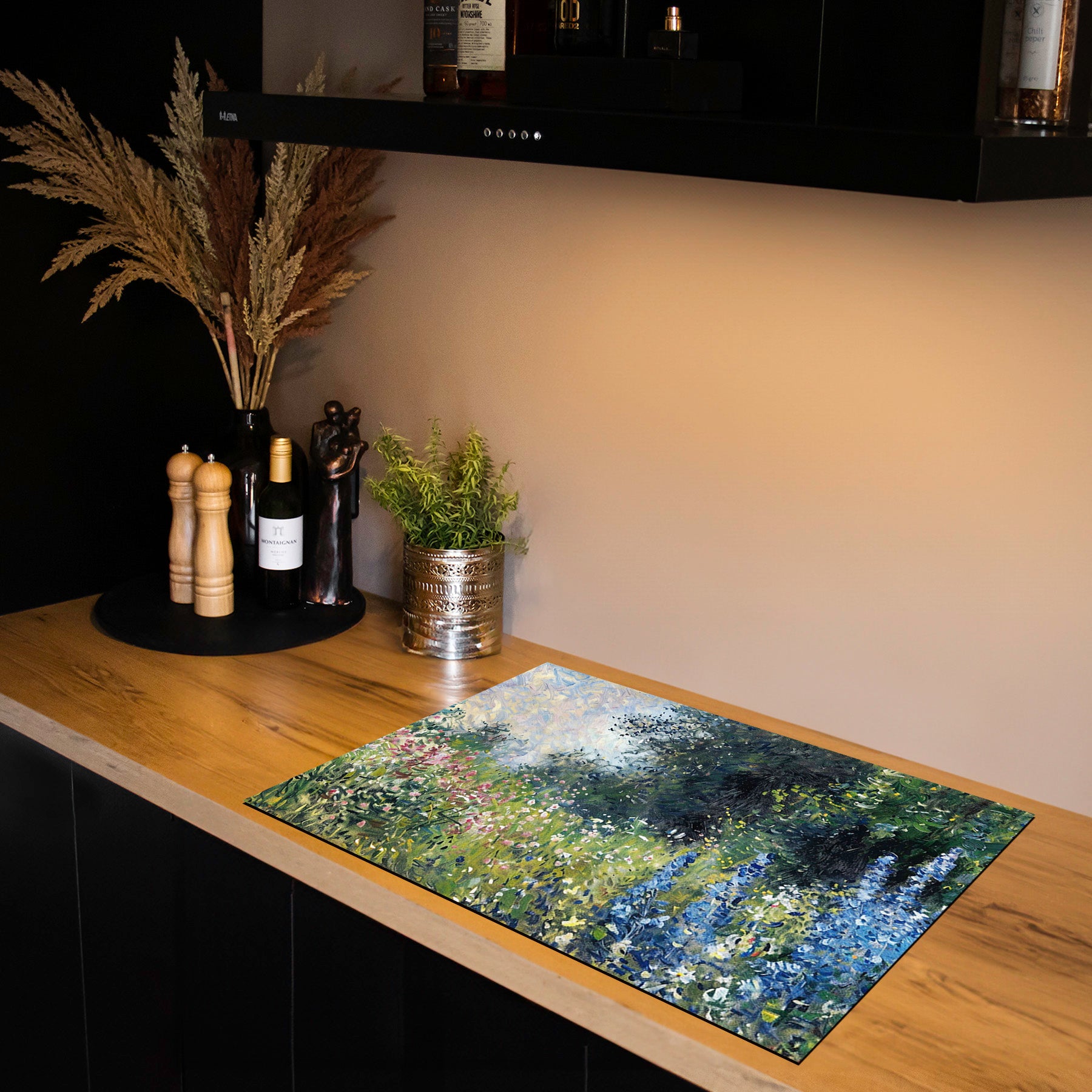 Inductiebeschermer - Monet - Lavendel Droom