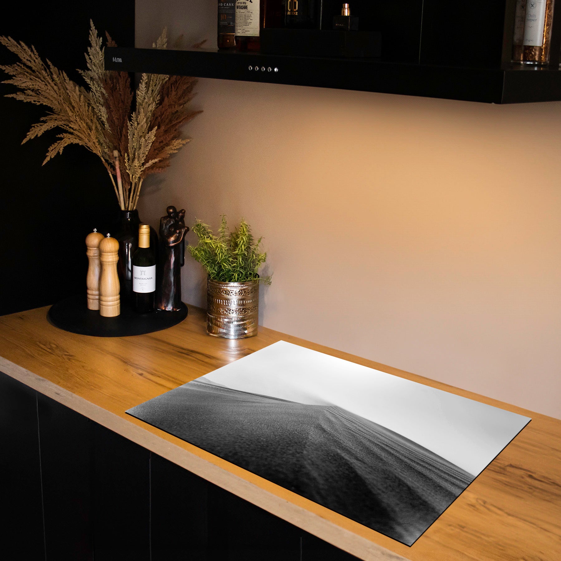 Inductiebeschermer - Panorama Natuur - Woestijn Fluistering