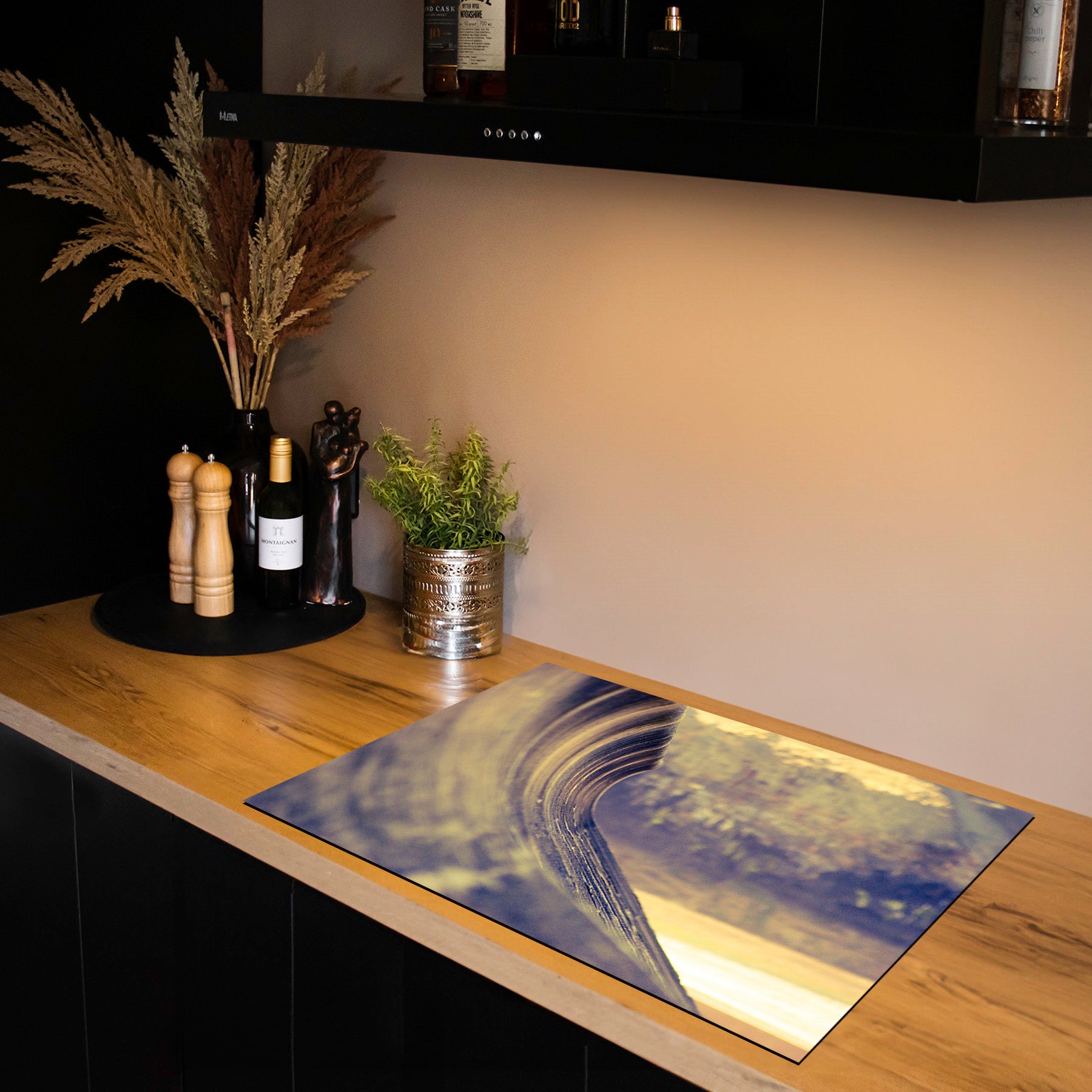 Inductiebeschermer - Vintage - Golden Curl