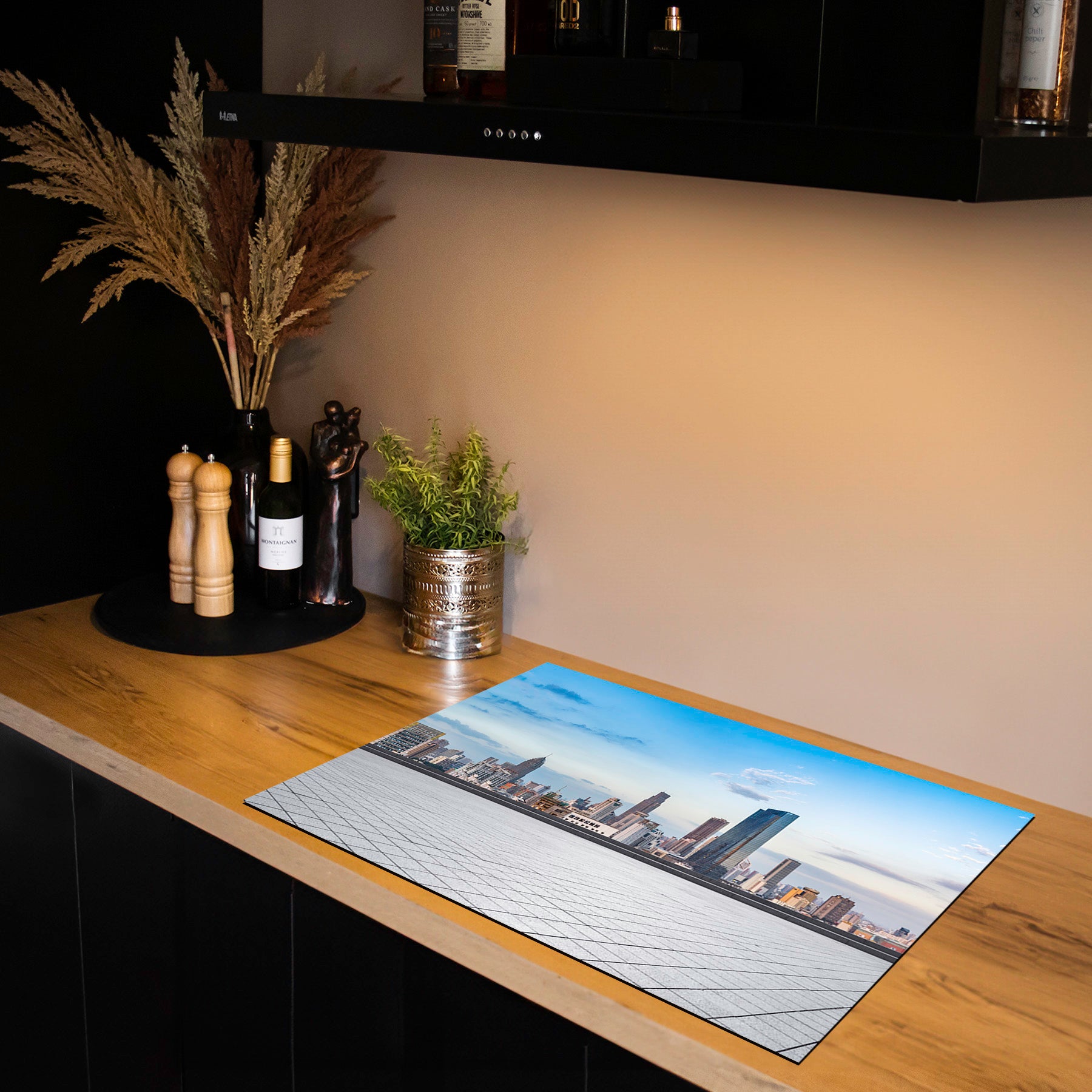 Inductiebeschermer - Skyline - Urban Vista