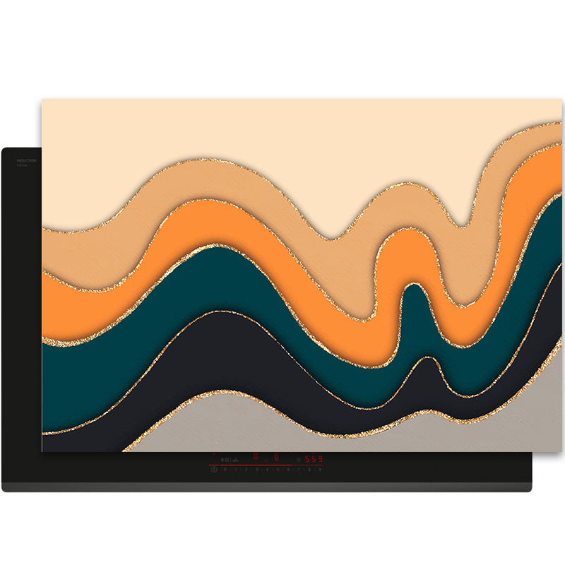 Inductiebeschermer - Vintage - Emerald Dunes