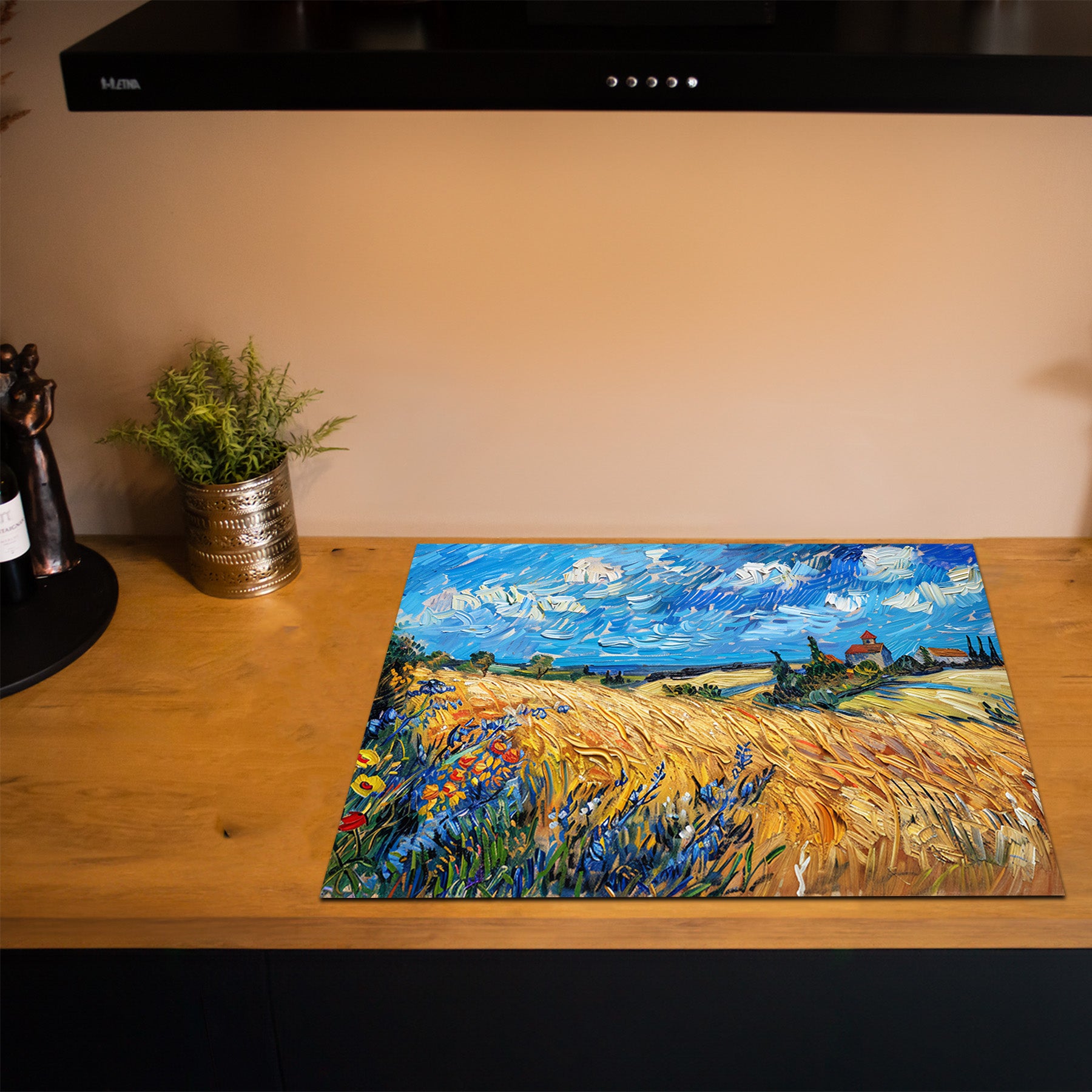 Inductiebeschermer - Monet - Gouden Horizon