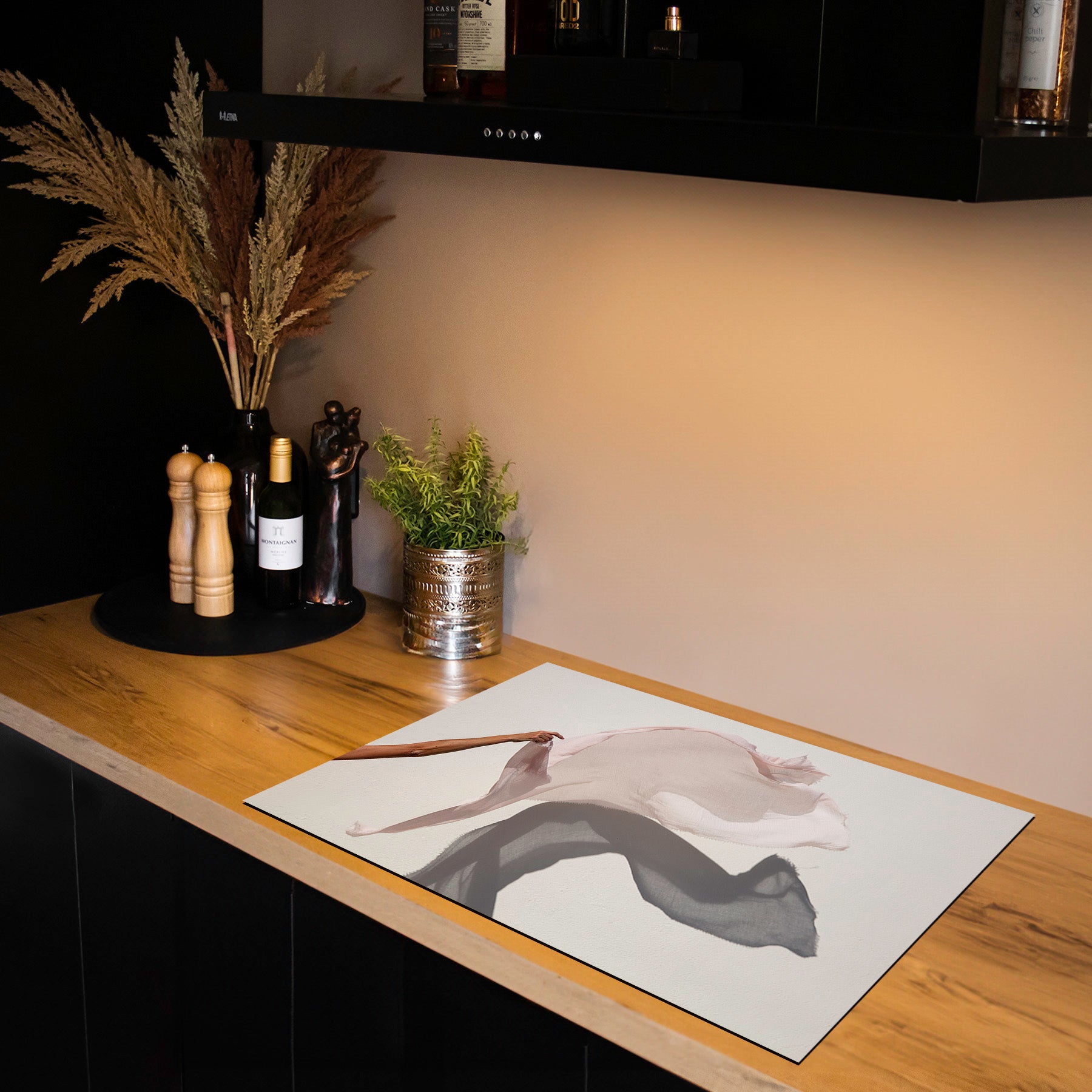 Inductiebeschermer - Vintage - Blush Whisper