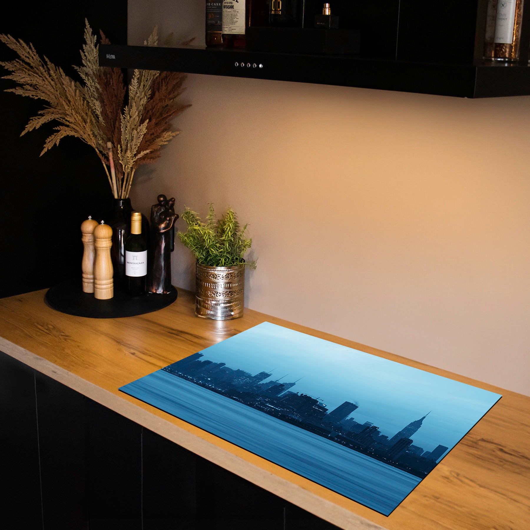 Inductiebeschermer - Skyline - New York City Wolkenkrabbers