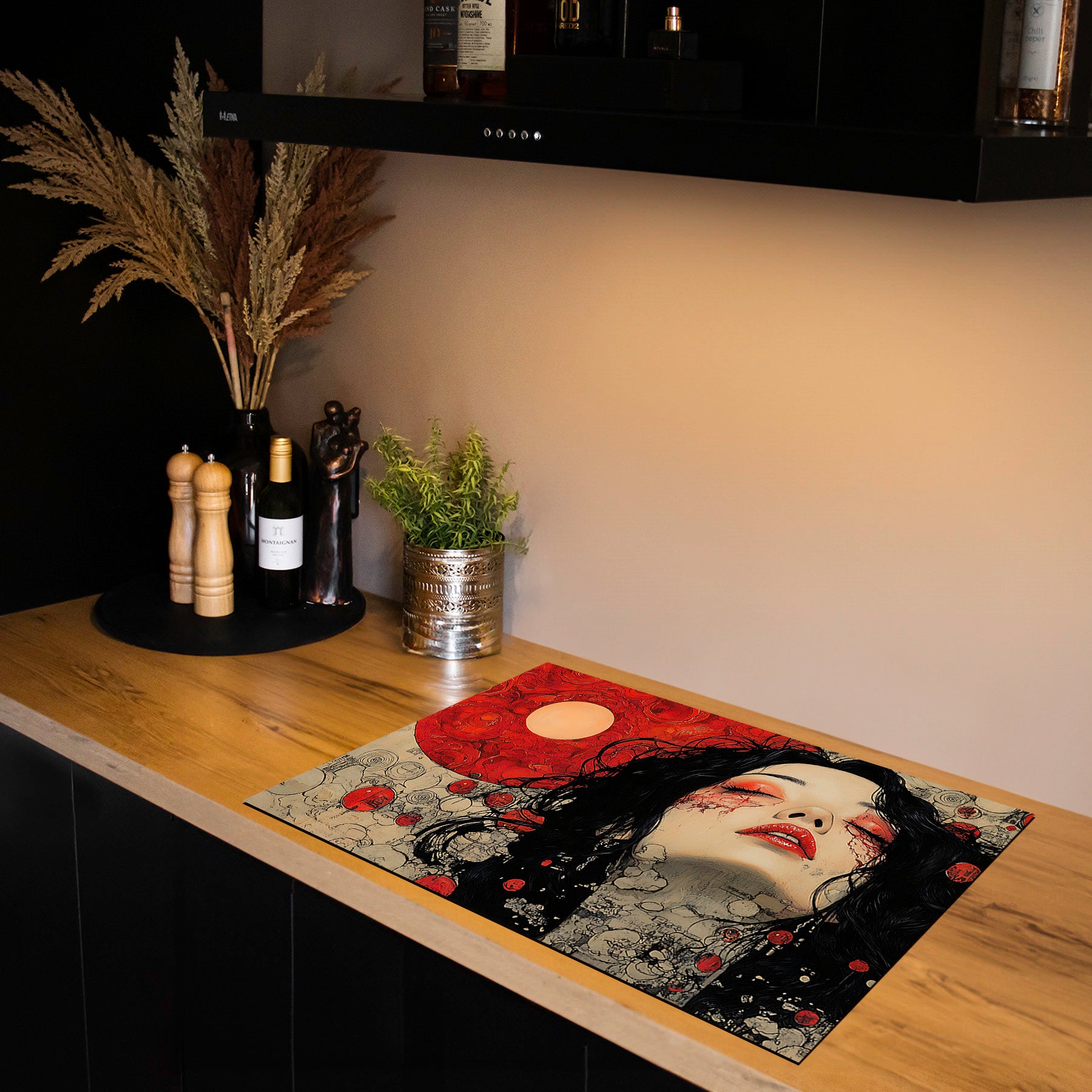 Inductiebeschermer - Japandi - Japan Dream