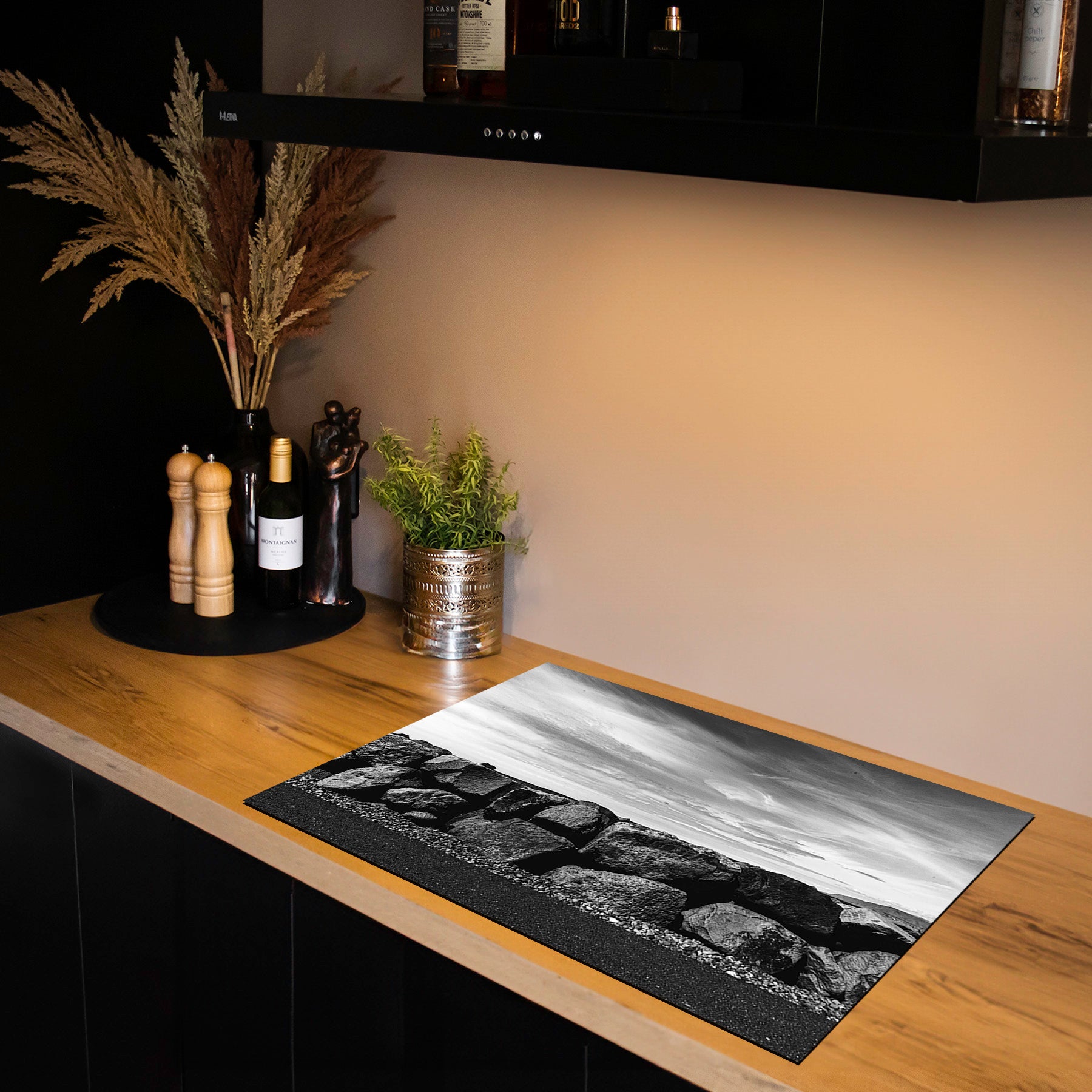 Inductiebeschermer - Panorama Natuur - Oerstructuur