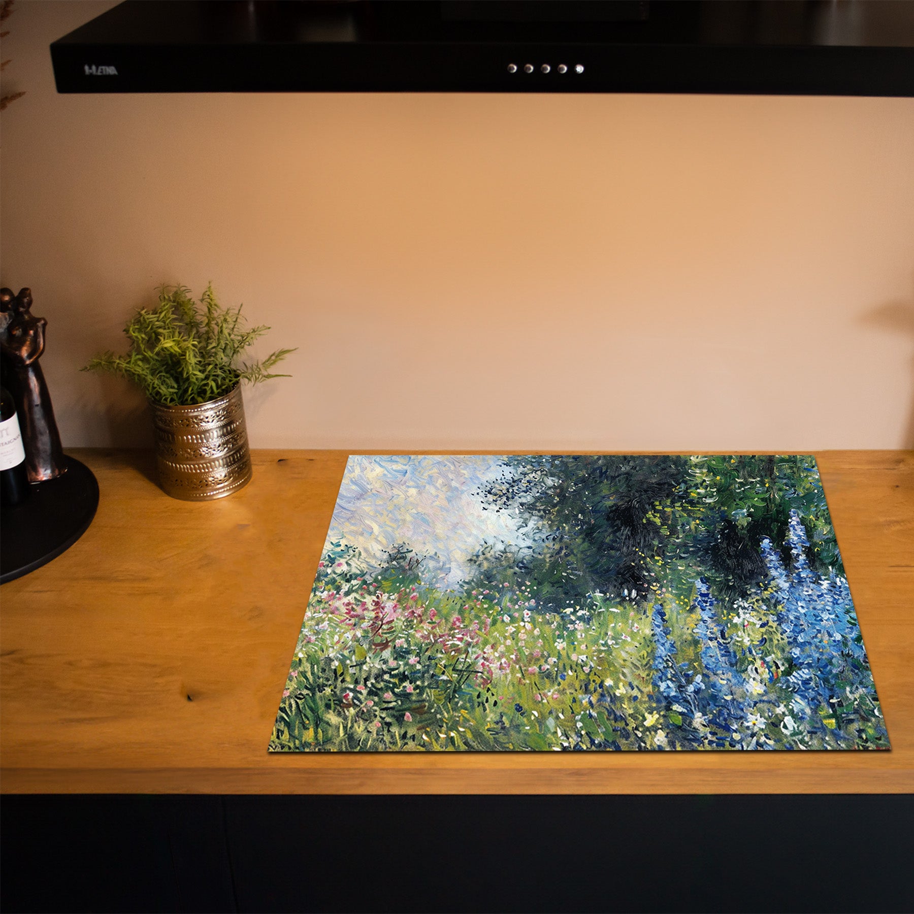 Inductiebeschermer - Monet - Lavendel Droom