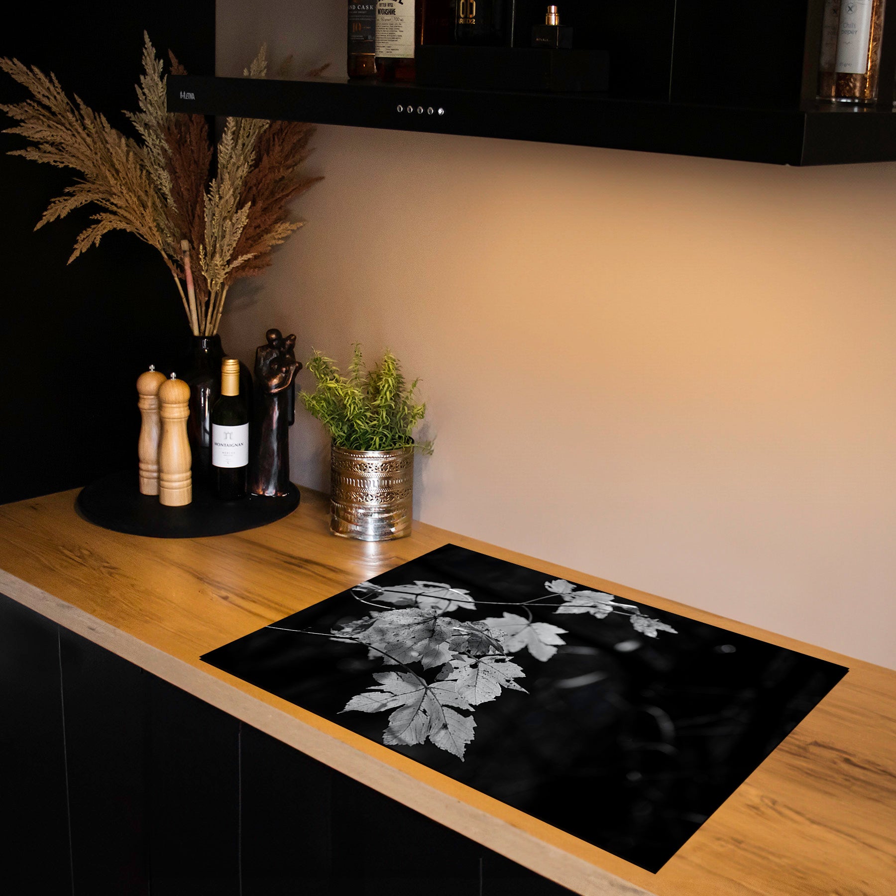 Inductiebeschermer - Herfst - Zilveren Stilte