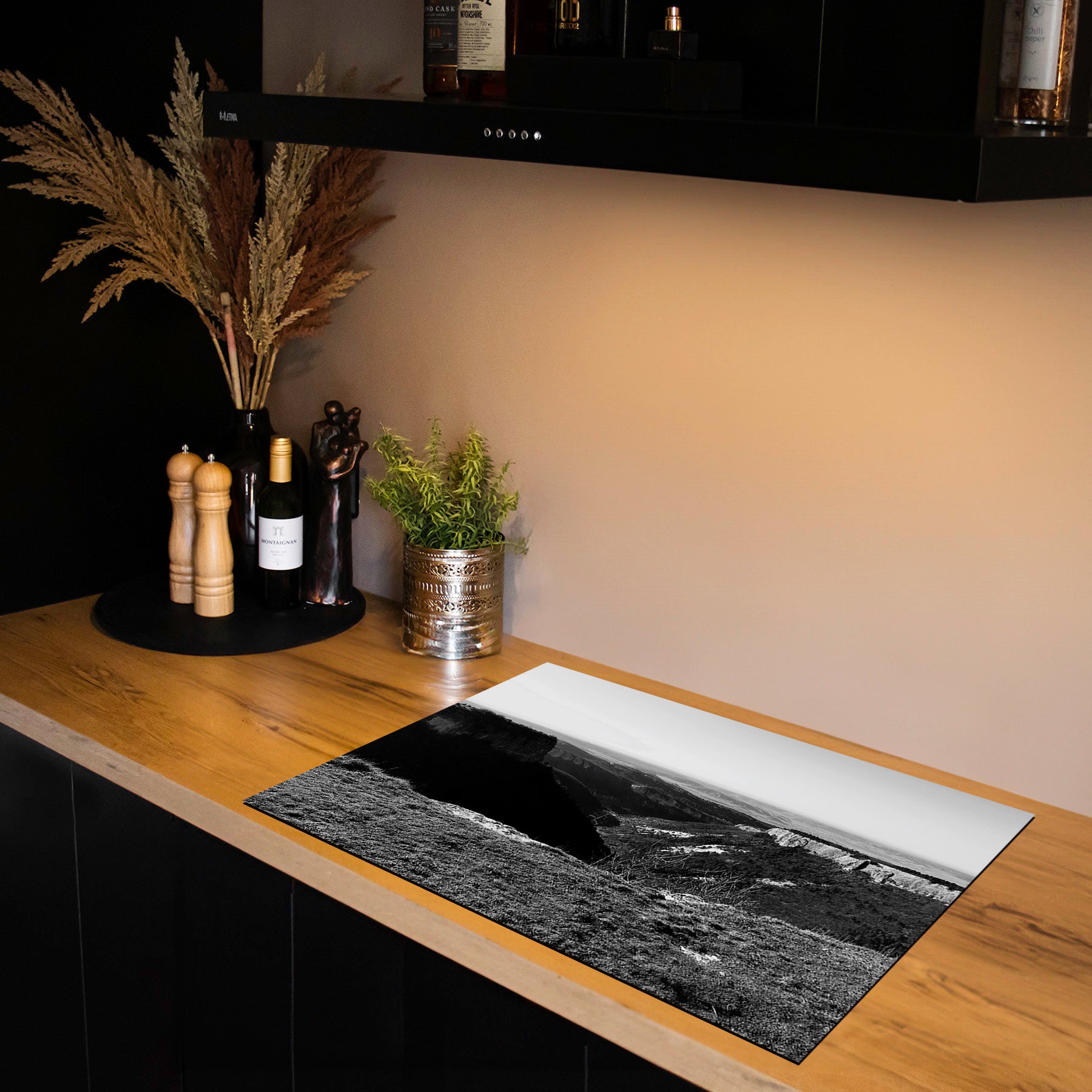 Inductiebeschermer - Panorama Natuur - Tijdloze Toppen