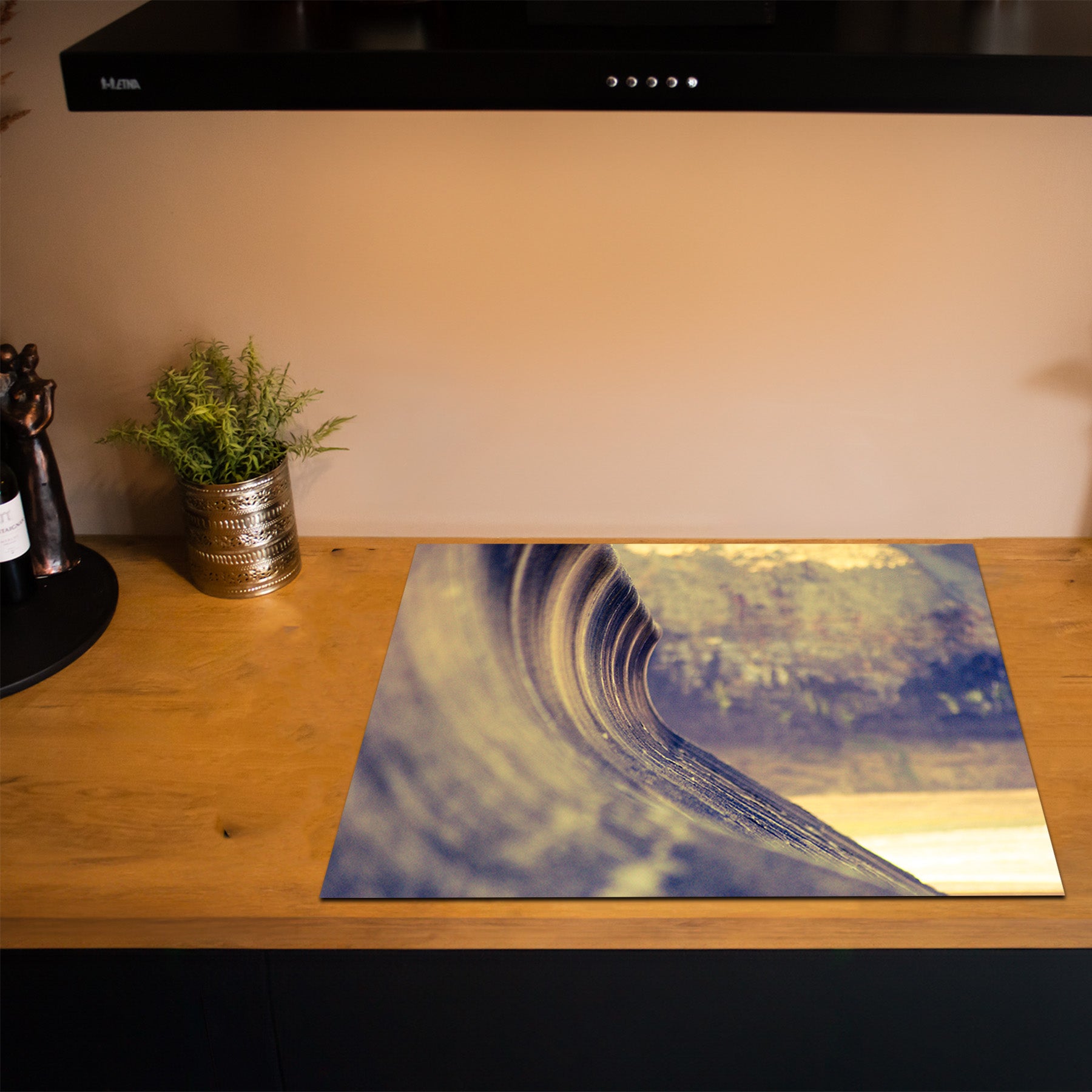 Inductiebeschermer - Vintage - Golden Curl