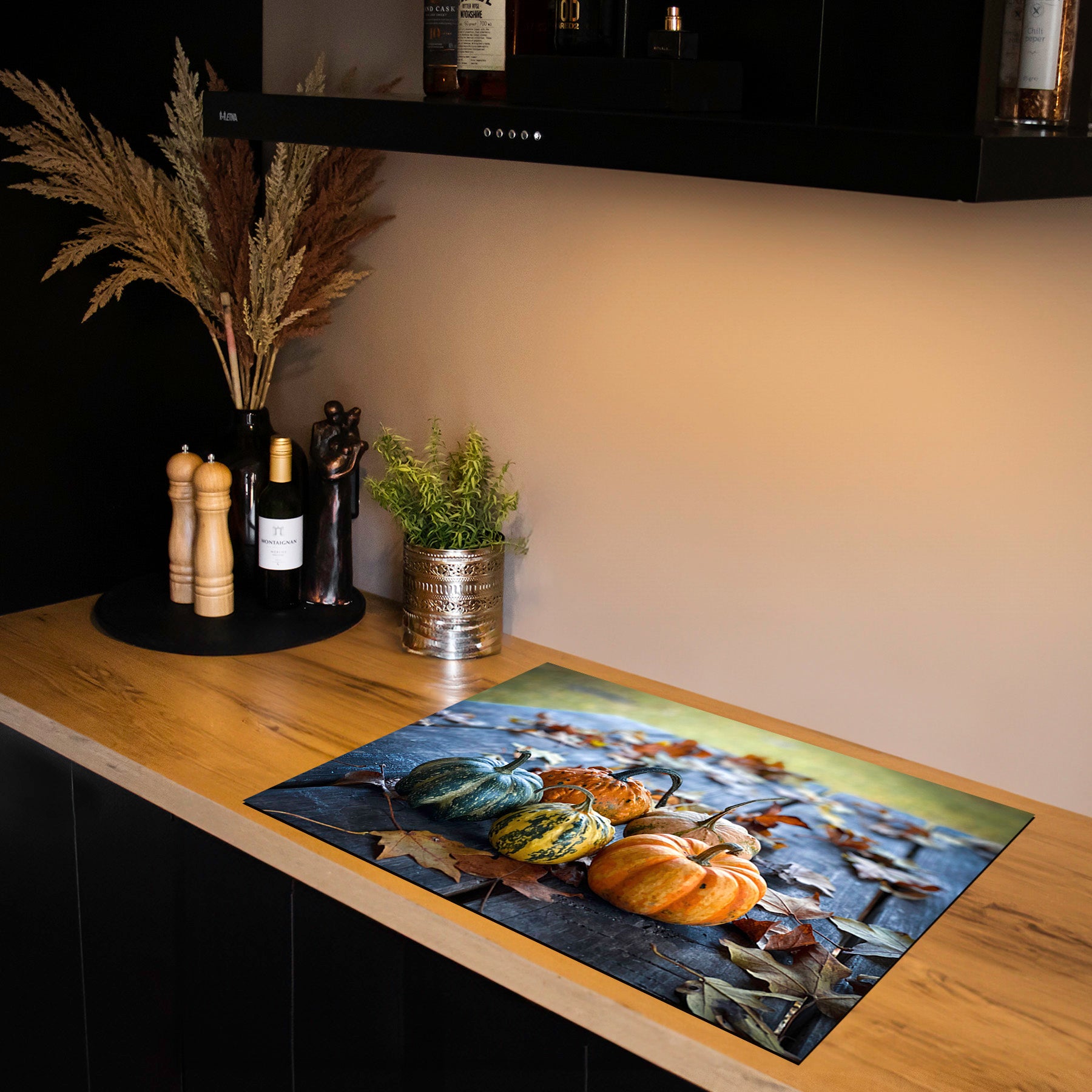 Inductiebeschermer - Herfst - Pompoenfeest