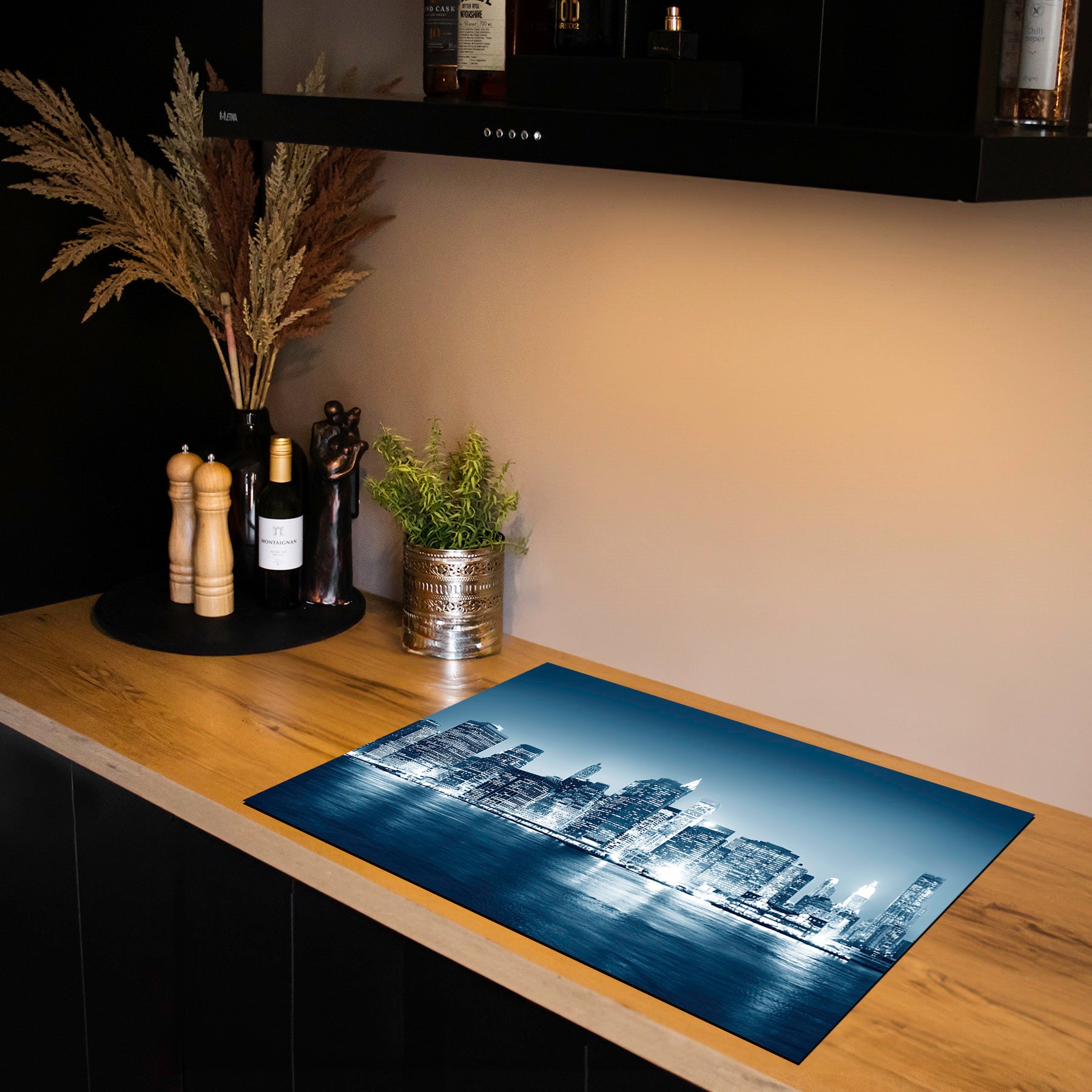 Inductiebeschermer - Skyline - Azure Skyline