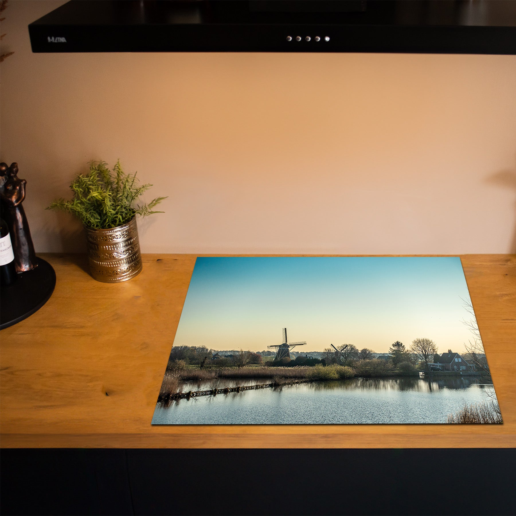 Inductiebeschermer - Skyline - Hollands Licht