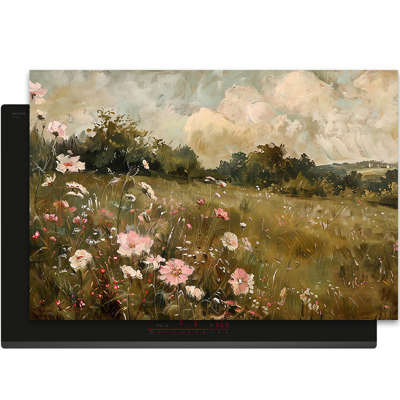 Inductiebeschermer - Monet - Dromerig Zomerlicht