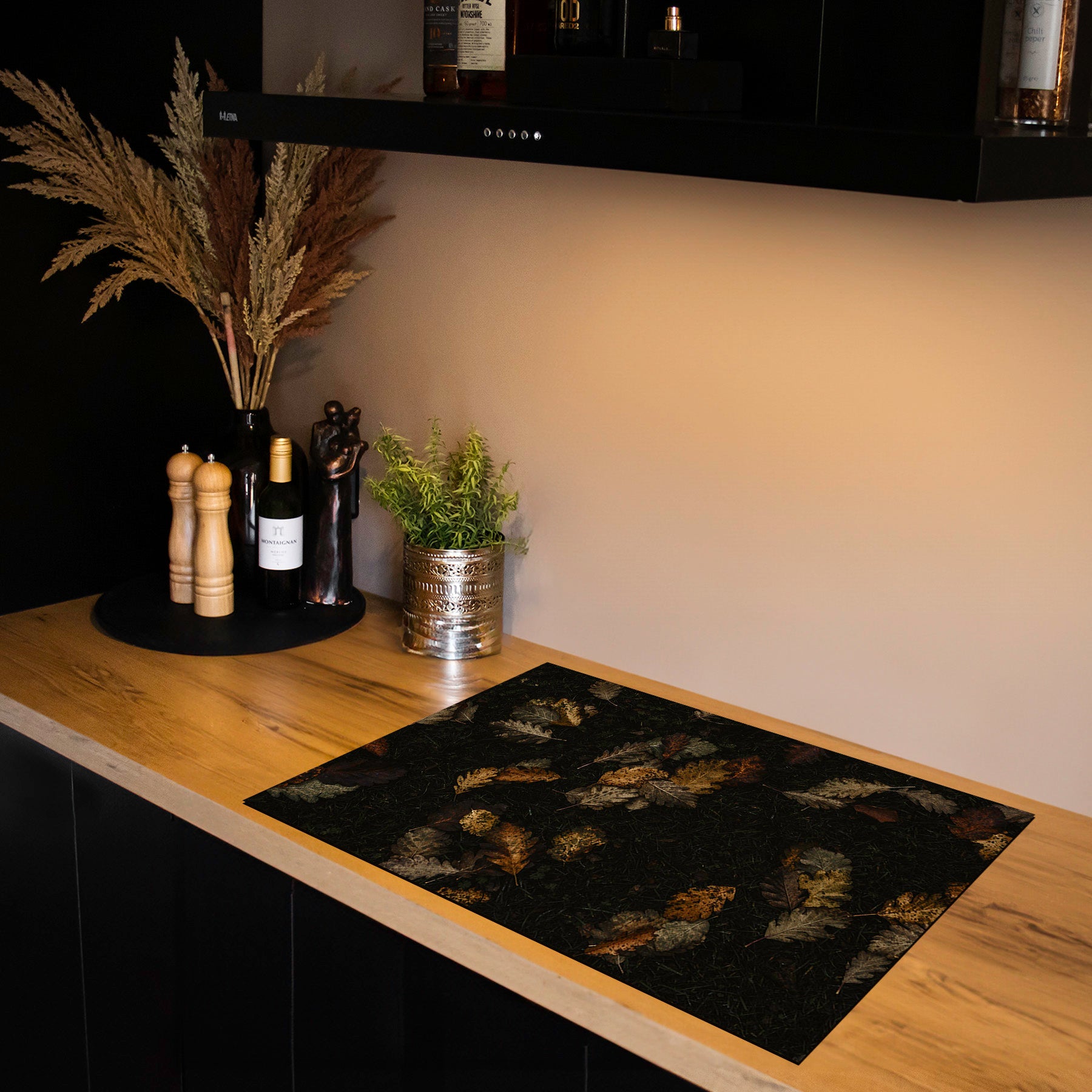 Inductiebeschermer - Herfst - Vergaan Blad