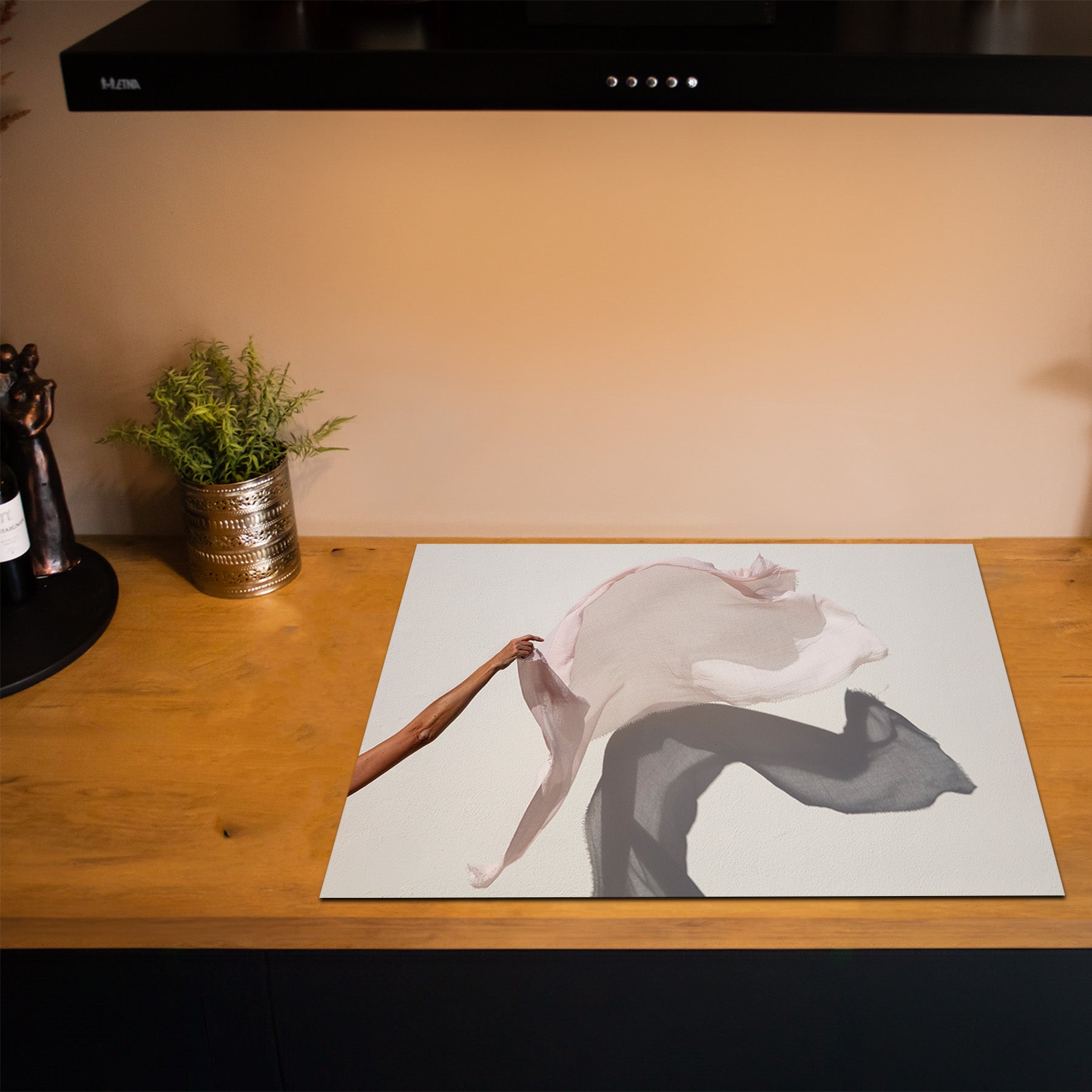 Inductiebeschermer - Vintage - Blush Whisper