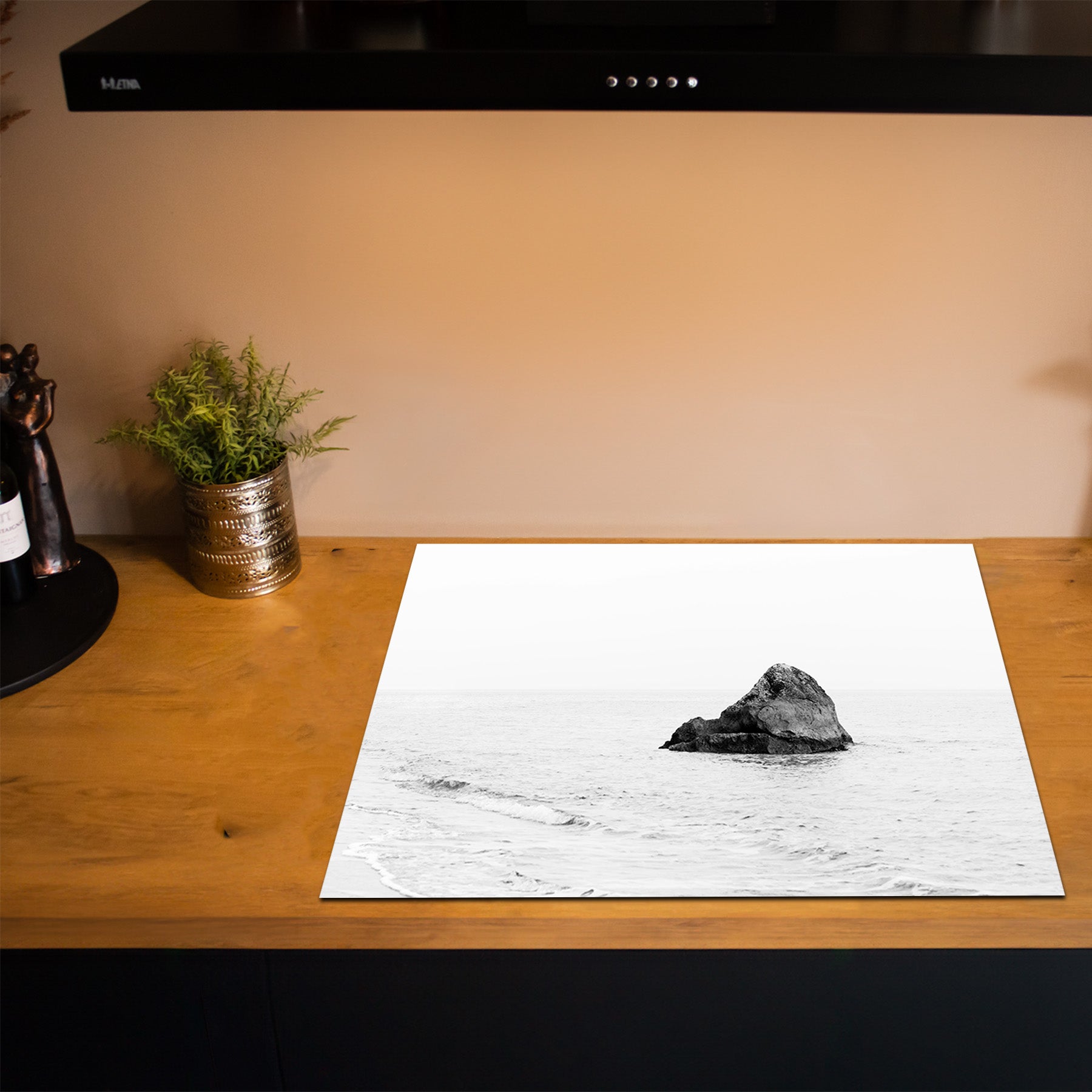 Inductiebeschermer - Panorama Natuur - Solitaire Steen