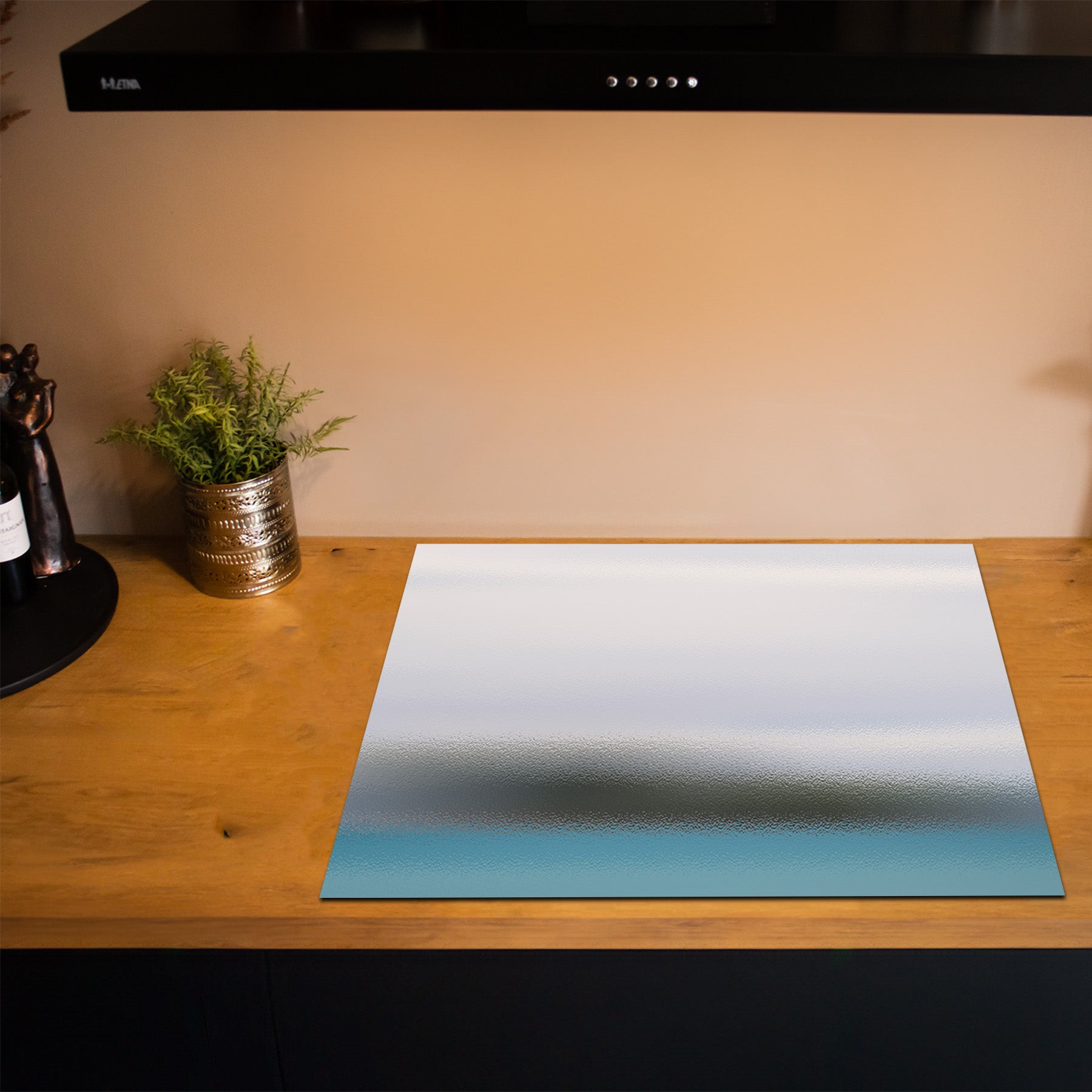 Inductiebeschermer - Smoked Glass - Mistkust