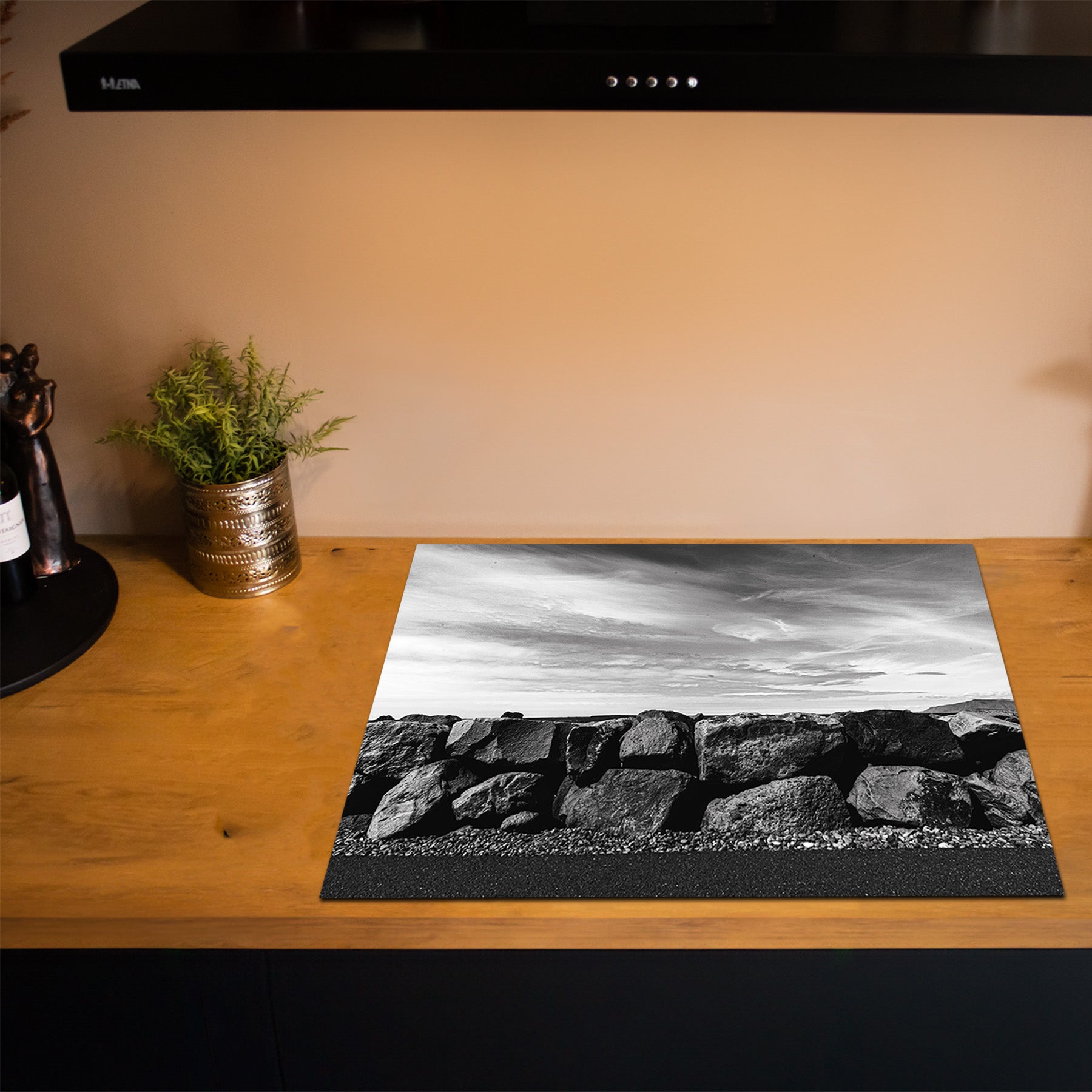 Inductiebeschermer - Panorama Natuur - Oerstructuur